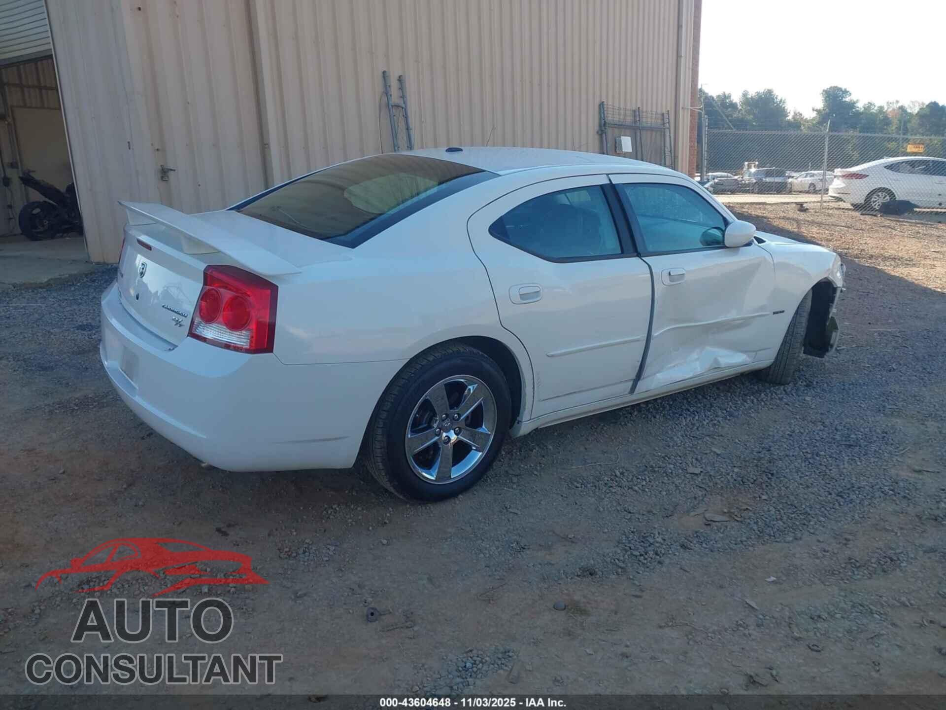 DODGE CHARGER 2009 - 2B3KA53T89H552994