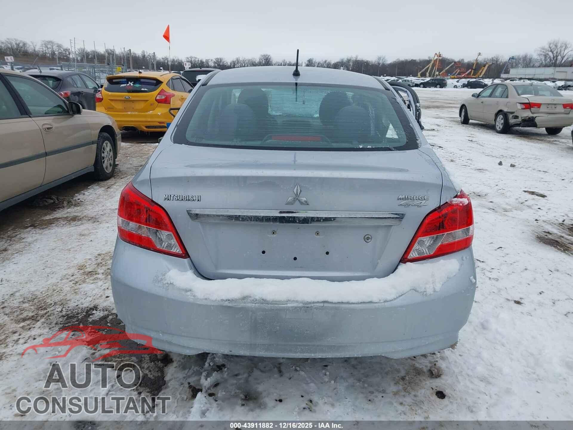 MITSUBISHI MIRAGE G4 2017 - ML32F3FJ2HHF18560