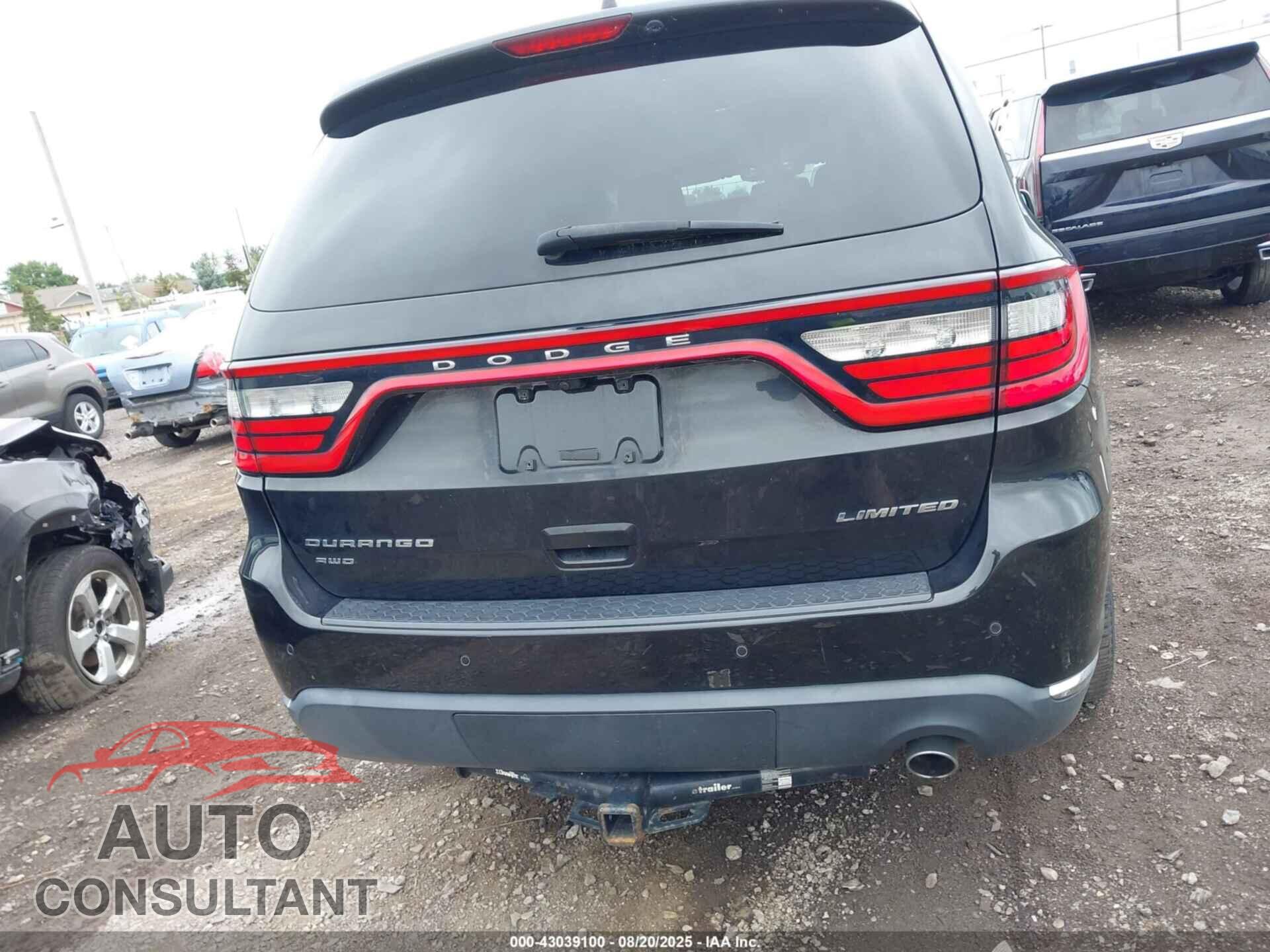 DODGE DURANGO 2016 - 1C4RDJDG8GC340918
