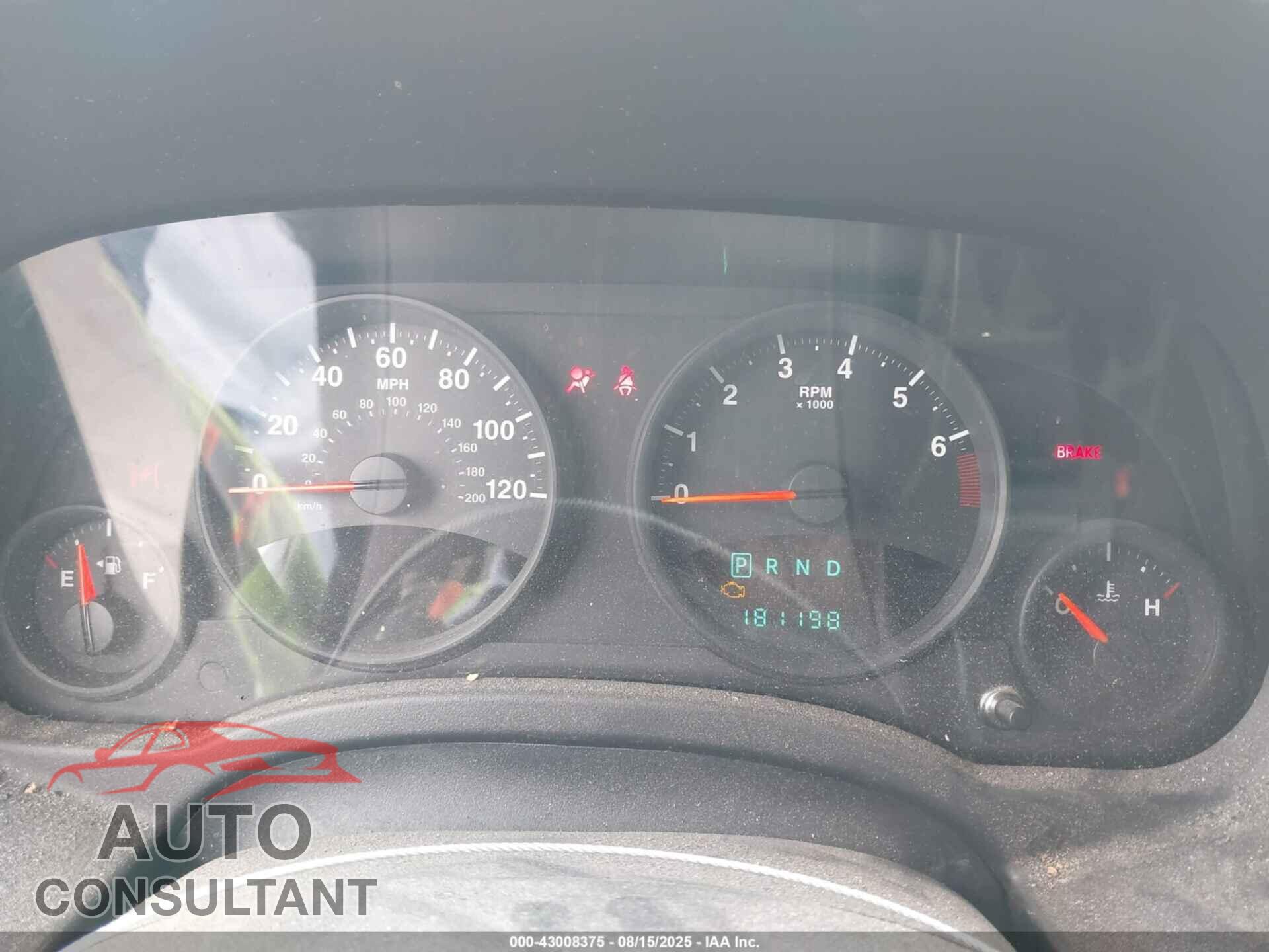 JEEP COMPASS 2011 - 1J4NT1FA5BD138125