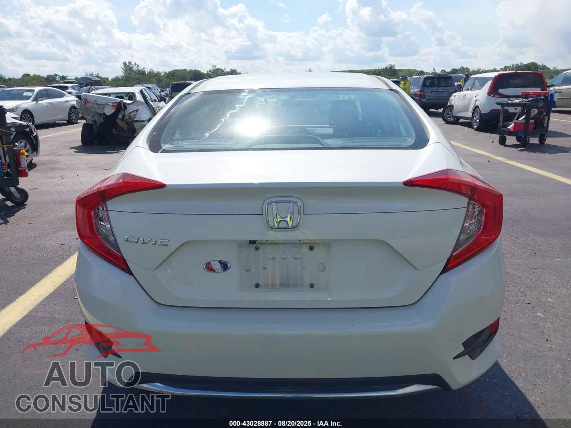 HONDA CIVIC 2020 - 2HGFC2F62LH592530