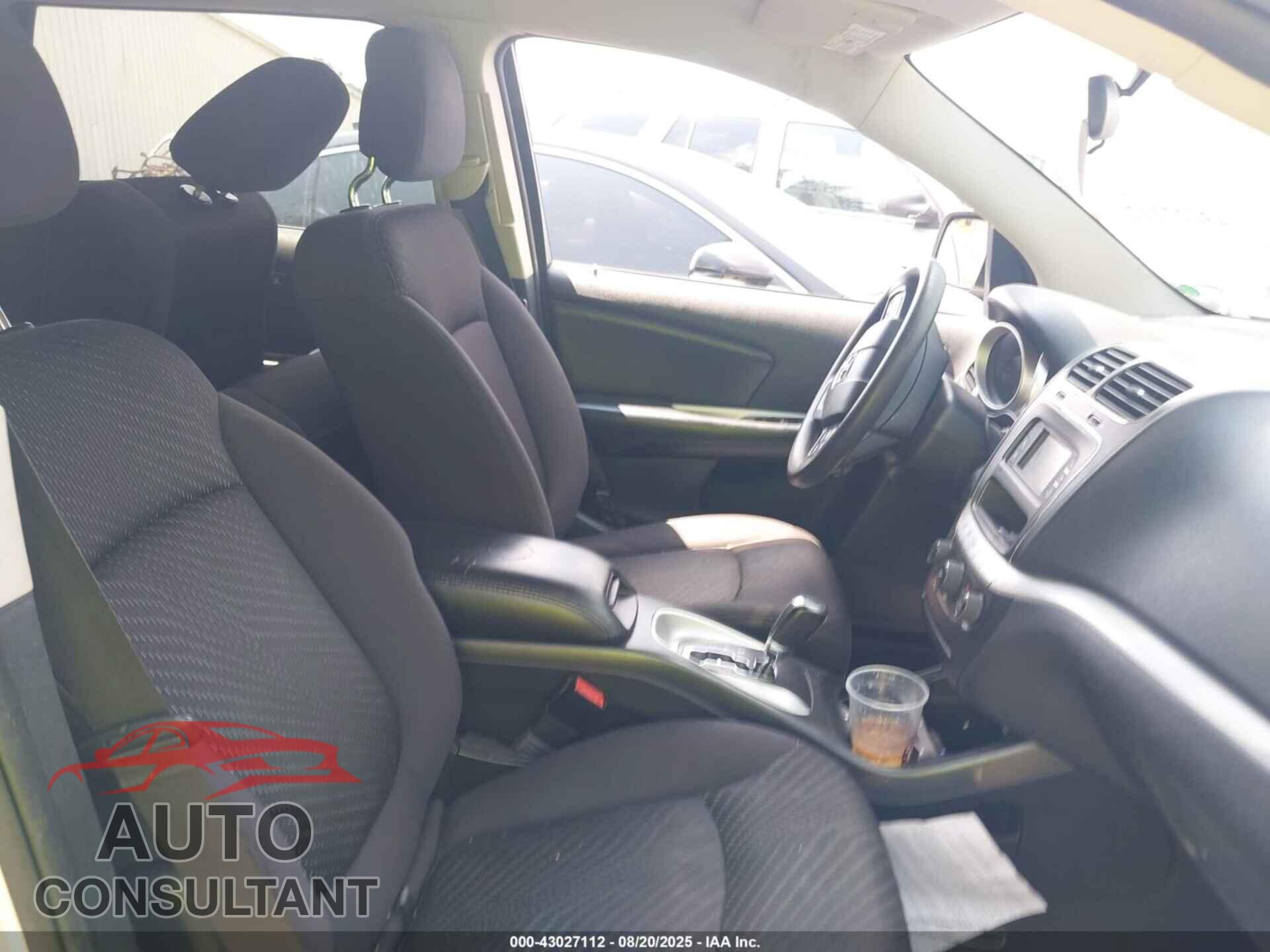 DODGE JOURNEY 2012 - 3C4PDCBG4CT336725