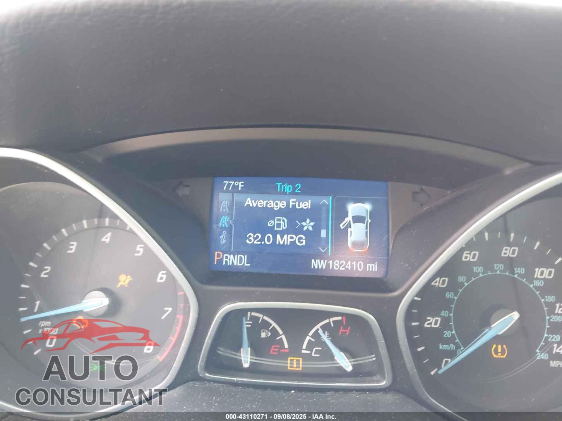 FORD FOCUS 2014 - 1FADP3F29EL391071