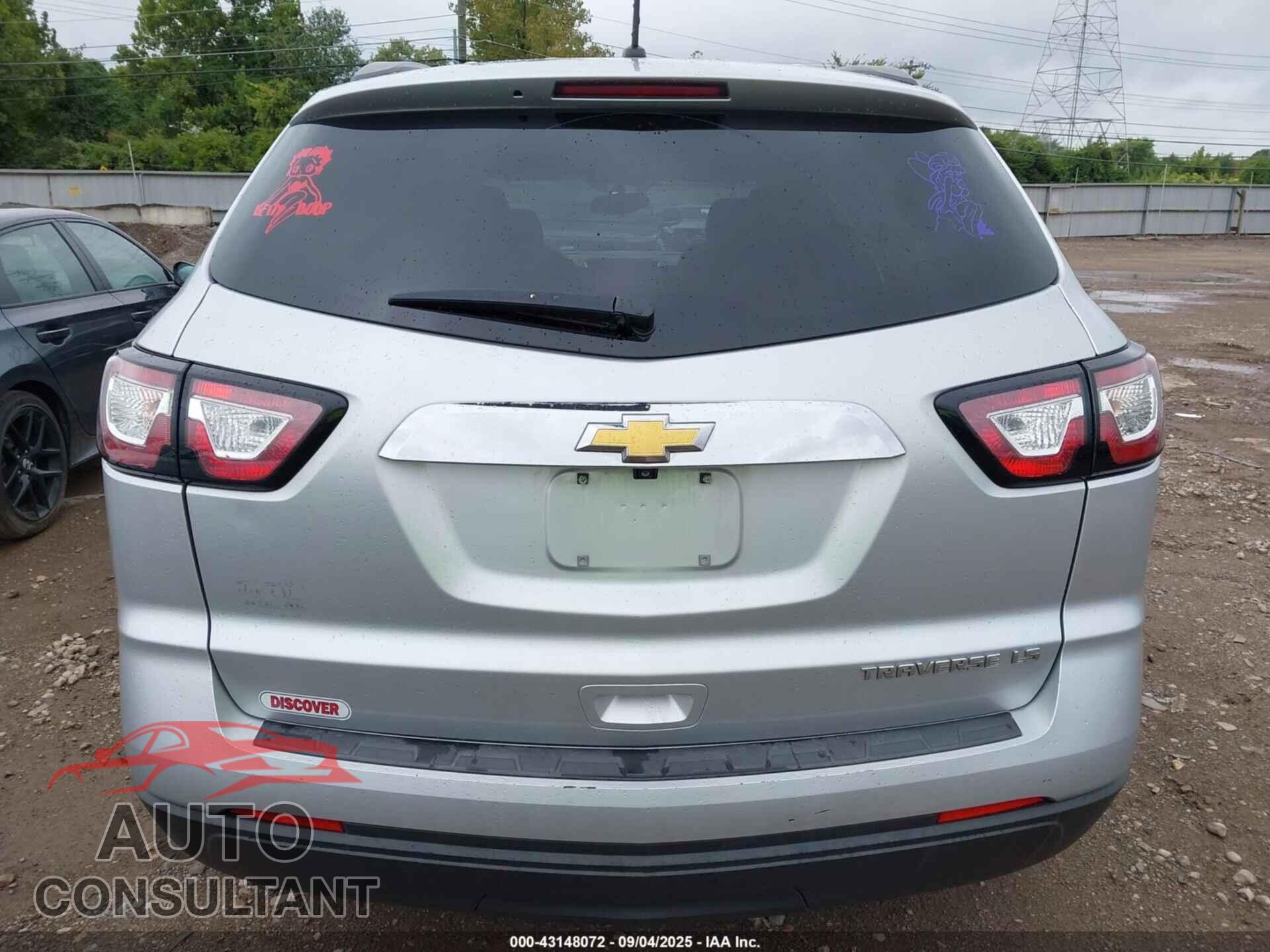 CHEVROLET TRAVERSE 2015 - 1GNKRFKD7FJ106926