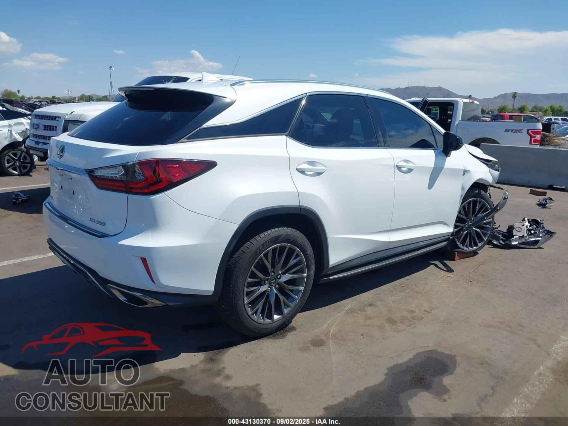 LEXUS RX 350 2017 - 2T2BZMCA9HC107149