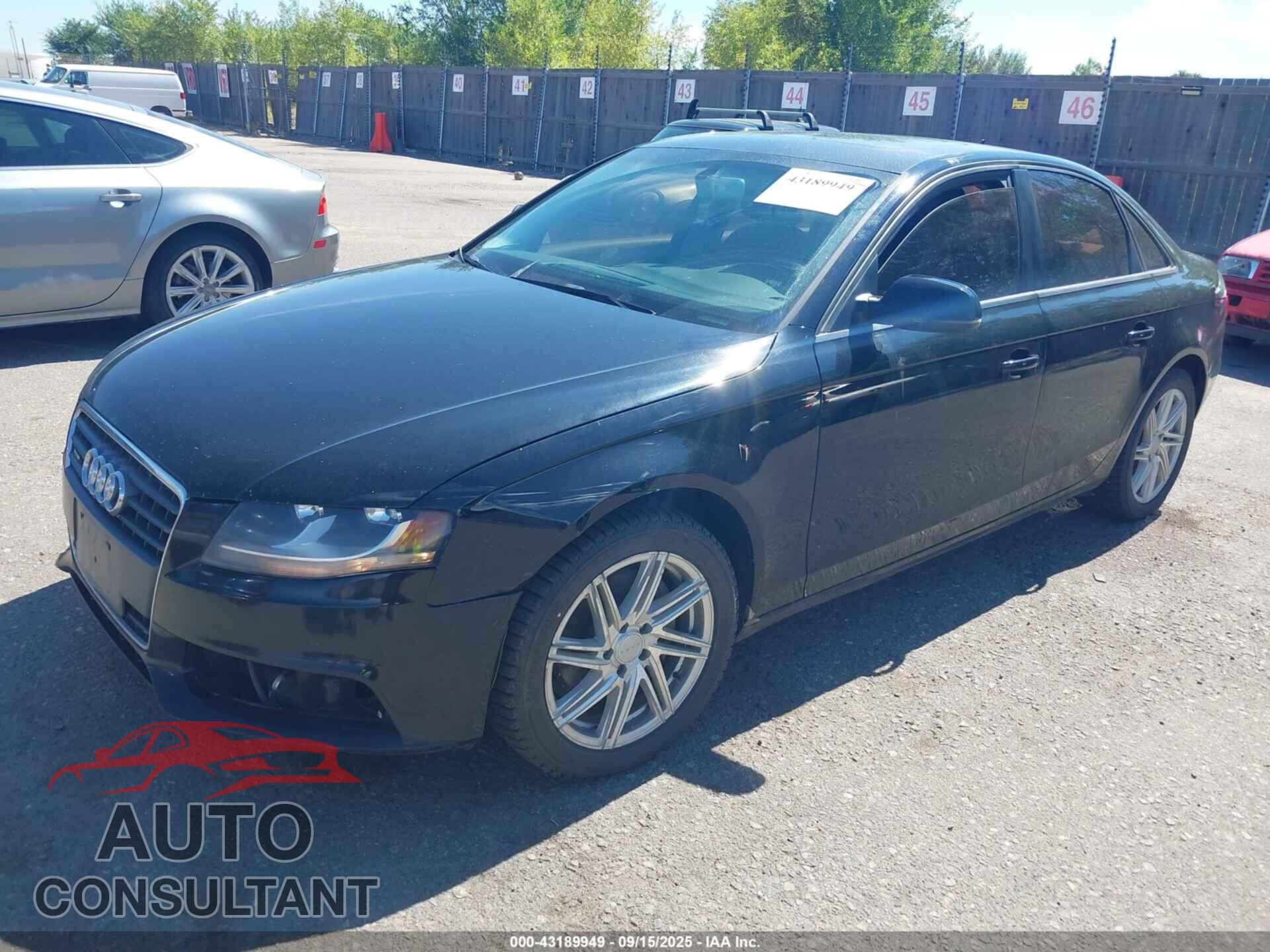 AUDI A4 2012 - WAUBFAFL2CN010161