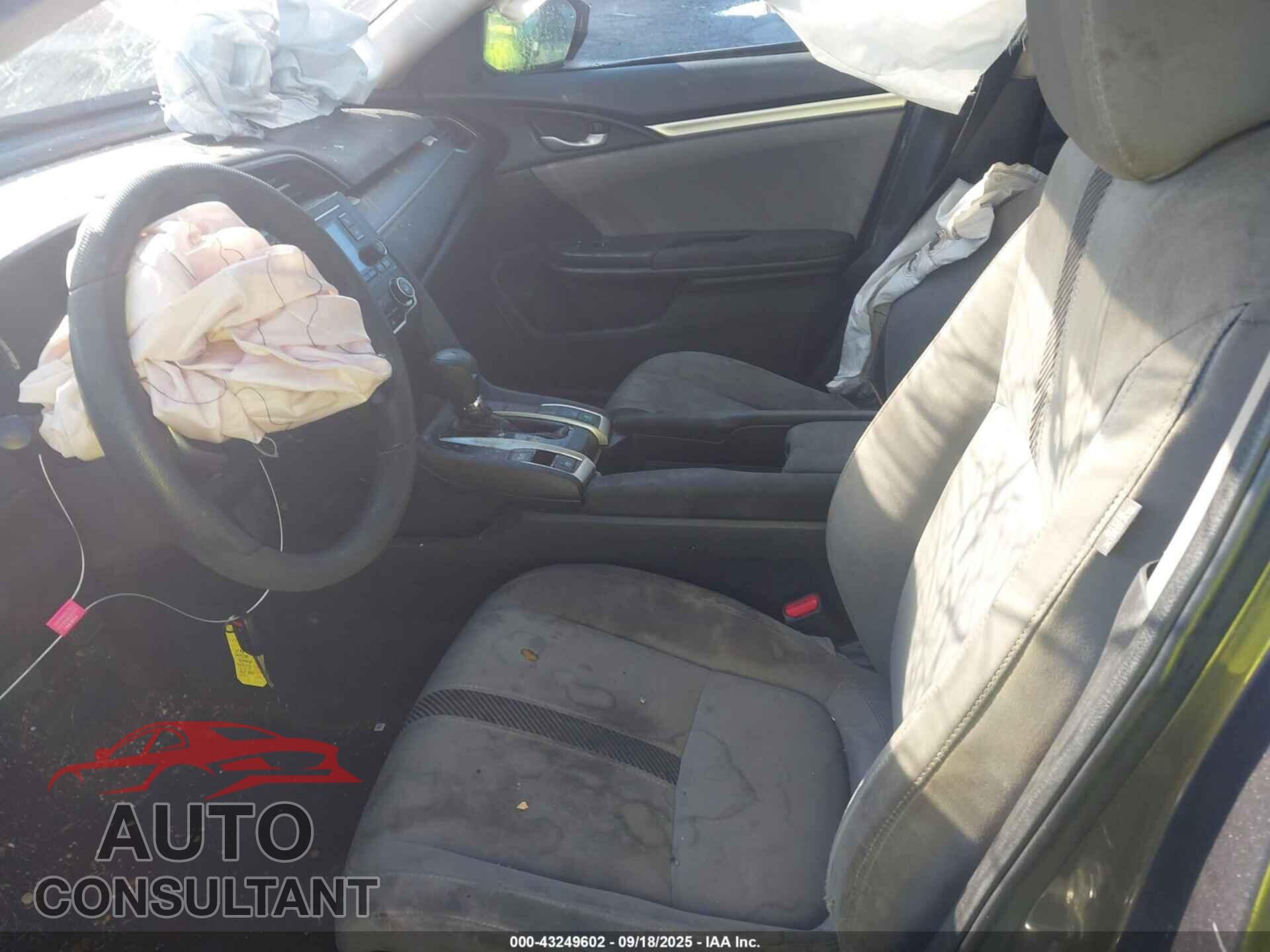 HONDA CIVIC 2017 - 19XFC2F55HE008811