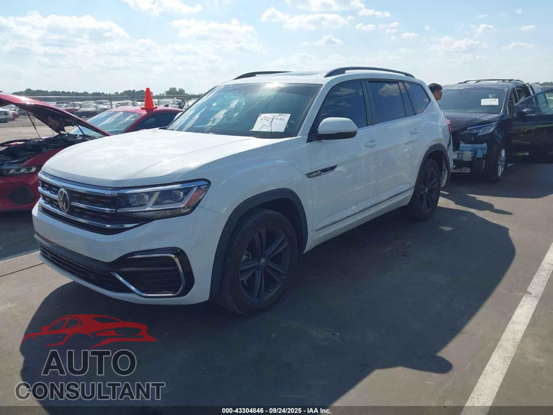VOLKSWAGEN ATLAS 2021 - 1V2PR2CA9MC553639