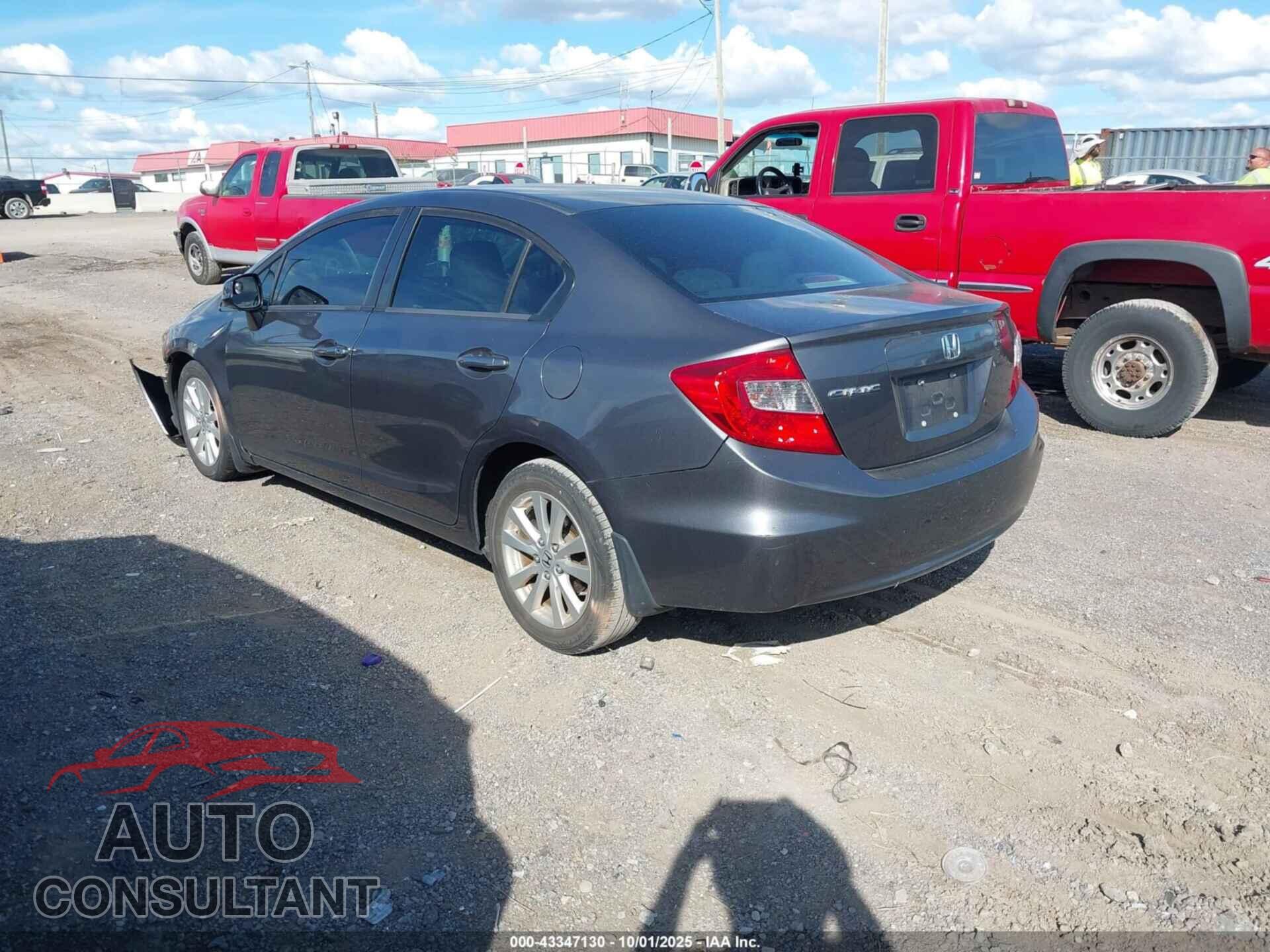 HONDA CIVIC 2012 - 19XFB2F90CE317407