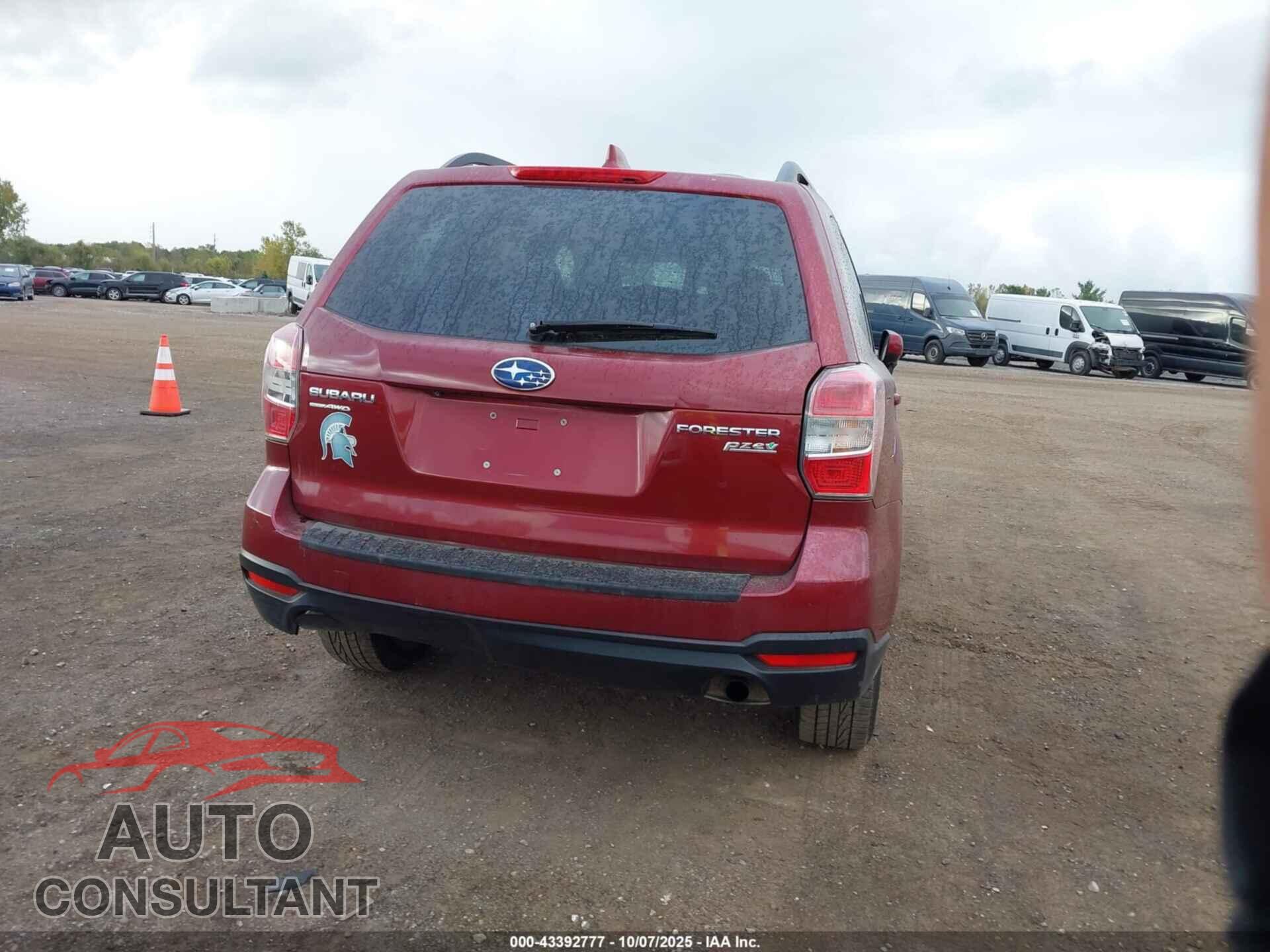 SUBARU FORESTER 2016 - JF2SJADC8GH550883