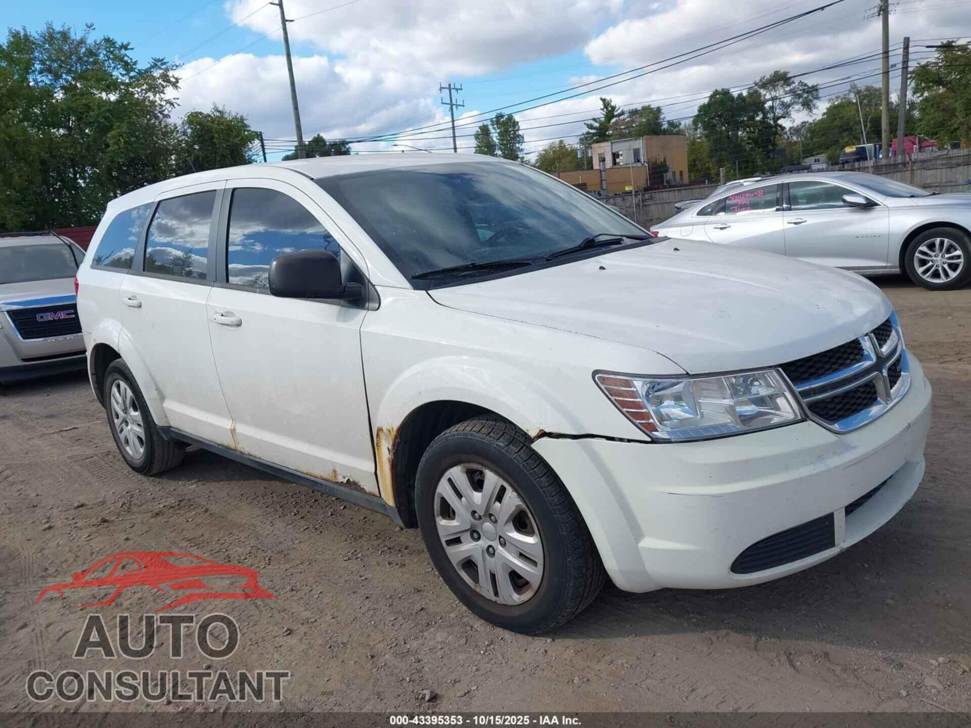 DODGE JOURNEY 2014 - 3C4PDCAB2ET202661