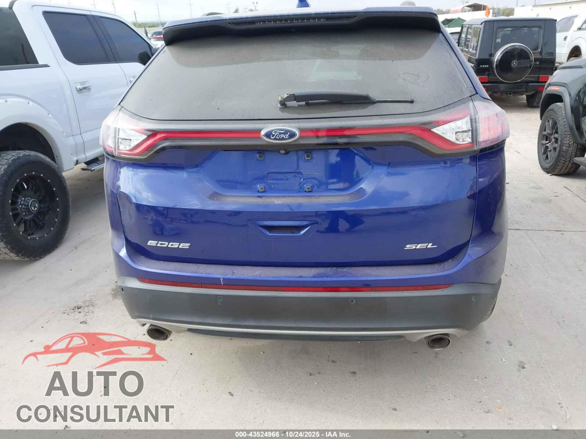 FORD EDGE 2015 - 2FMTK3J86FBB33460