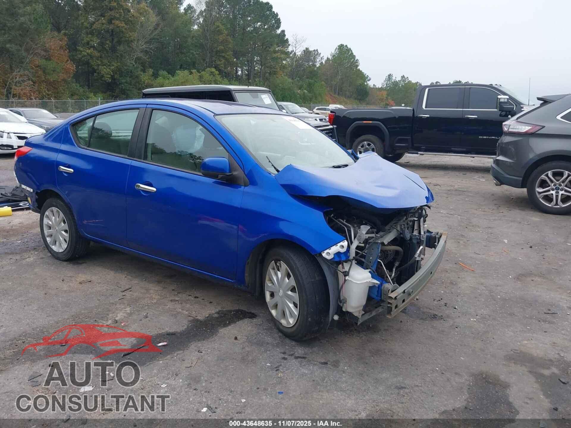 NISSAN VERSA 2012 - 3N1CN7AP1CL906915
