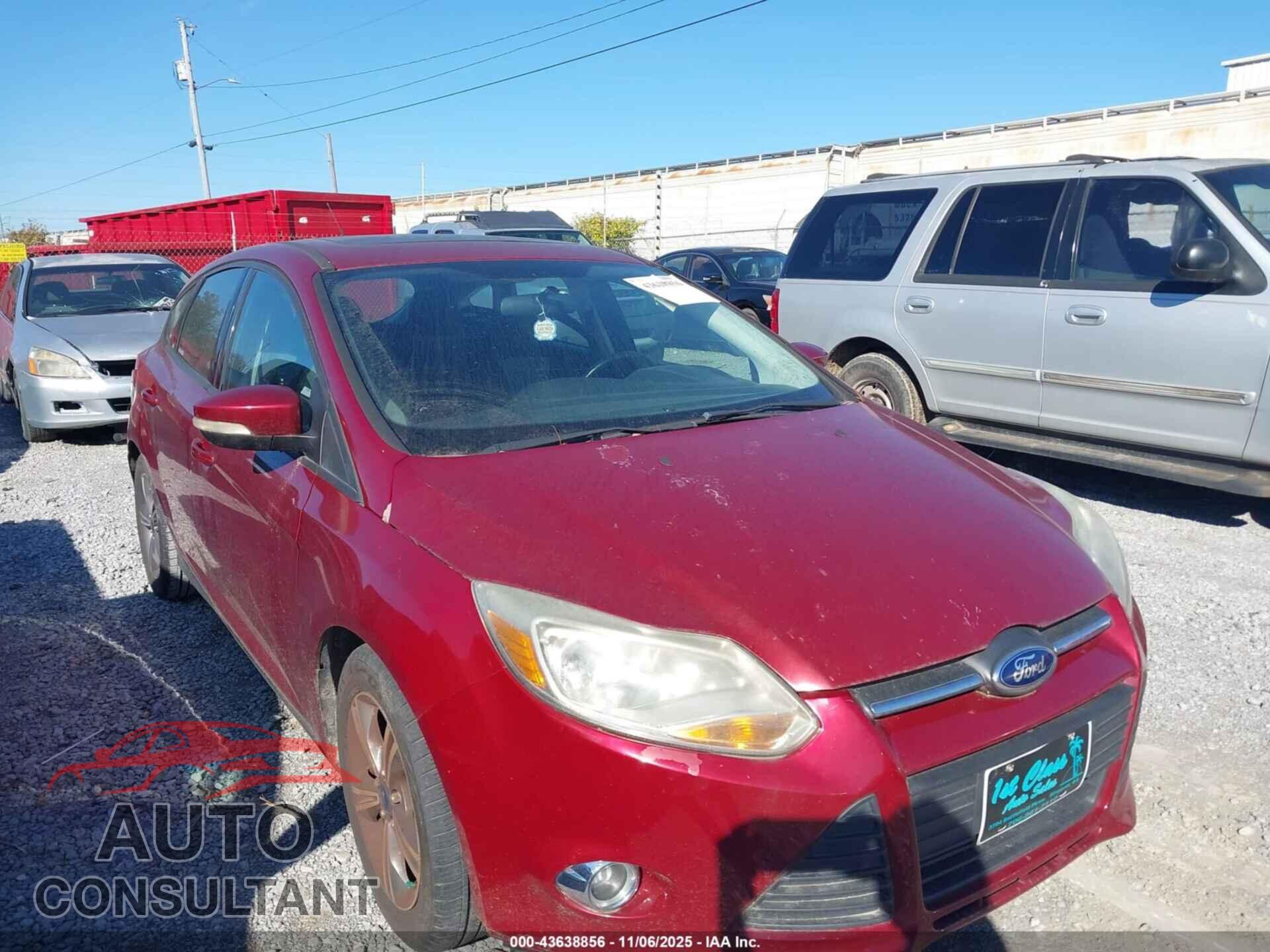 FORD FOCUS 2014 - 1FADP3K29EL425421