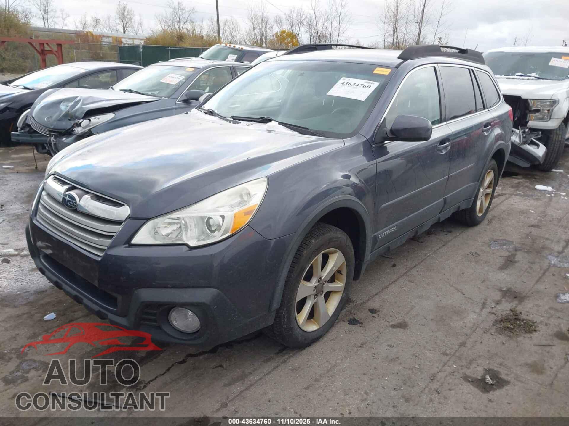 SUBARU OUTBACK 2014 - 4S4BRCCC8E3257317