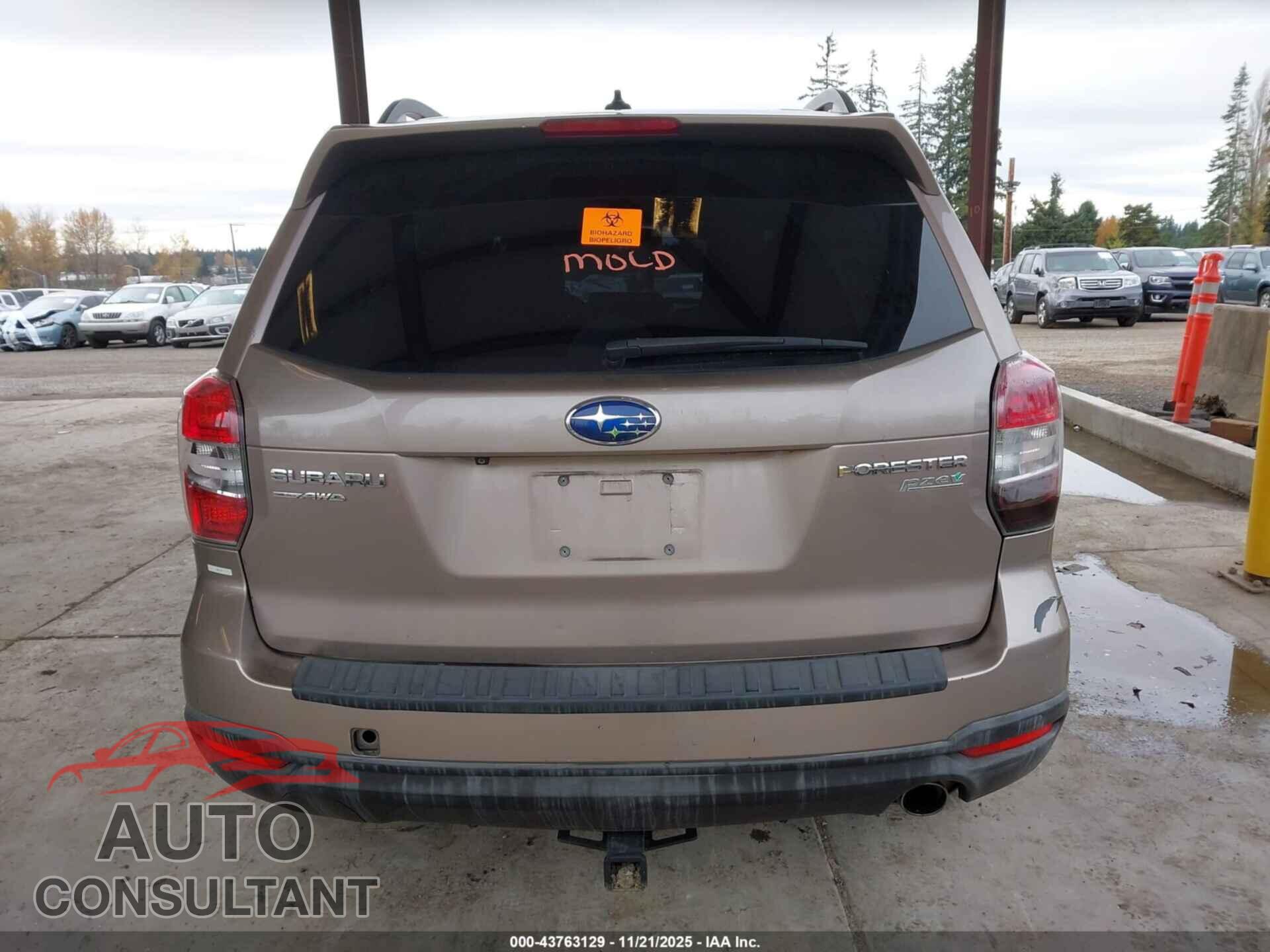 SUBARU FORESTER 2014 - JF2SJAMCXEH409262
