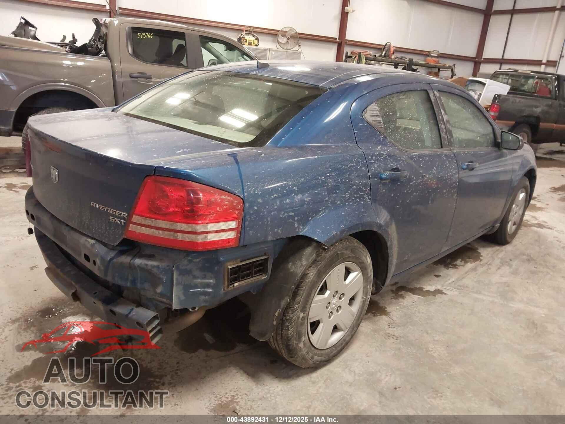 DODGE AVENGER 2010 - 1B3CC4FBXAN101203