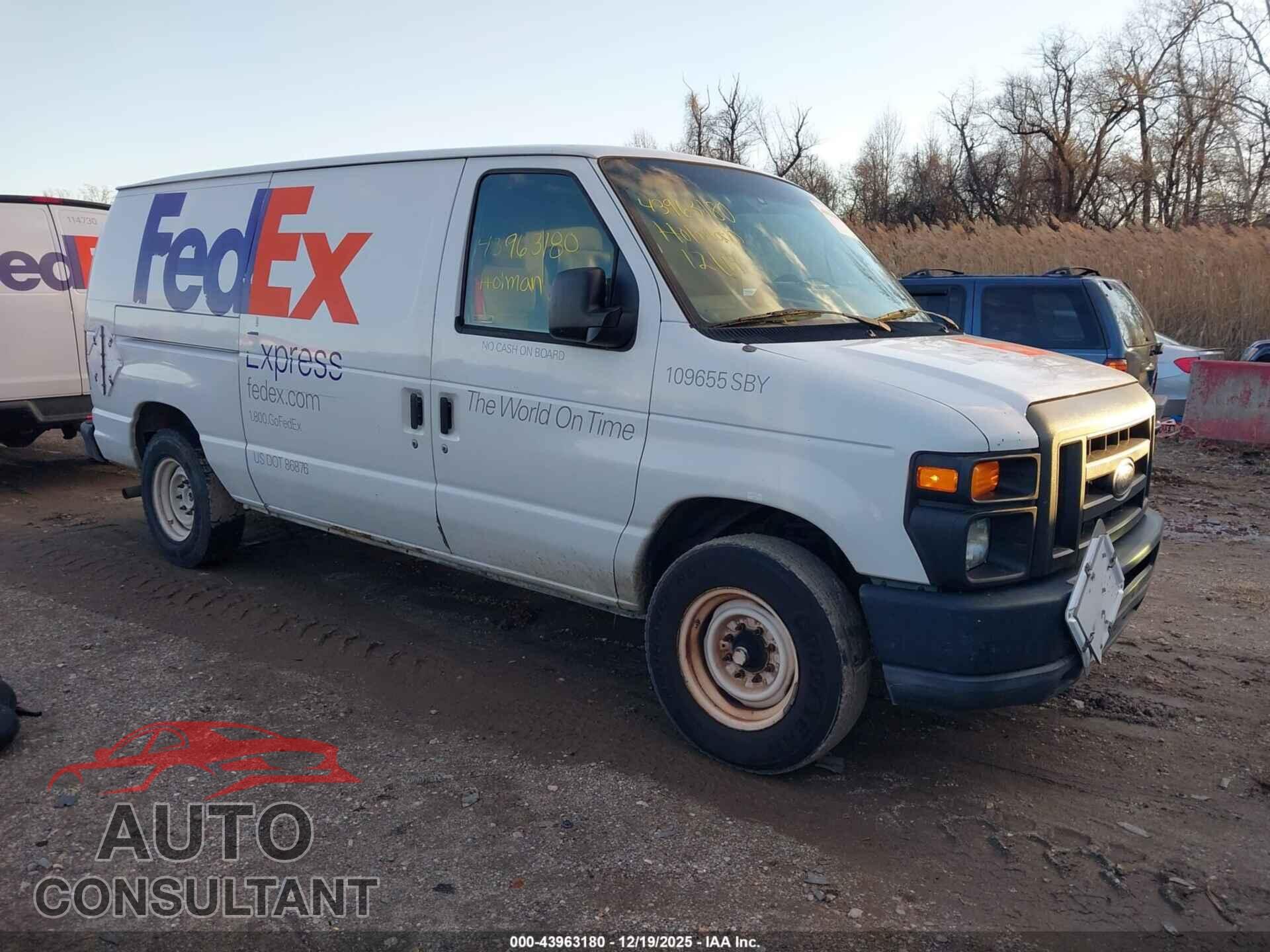 FORD E-150 2010 - 1FTNE1EW4ADA91648