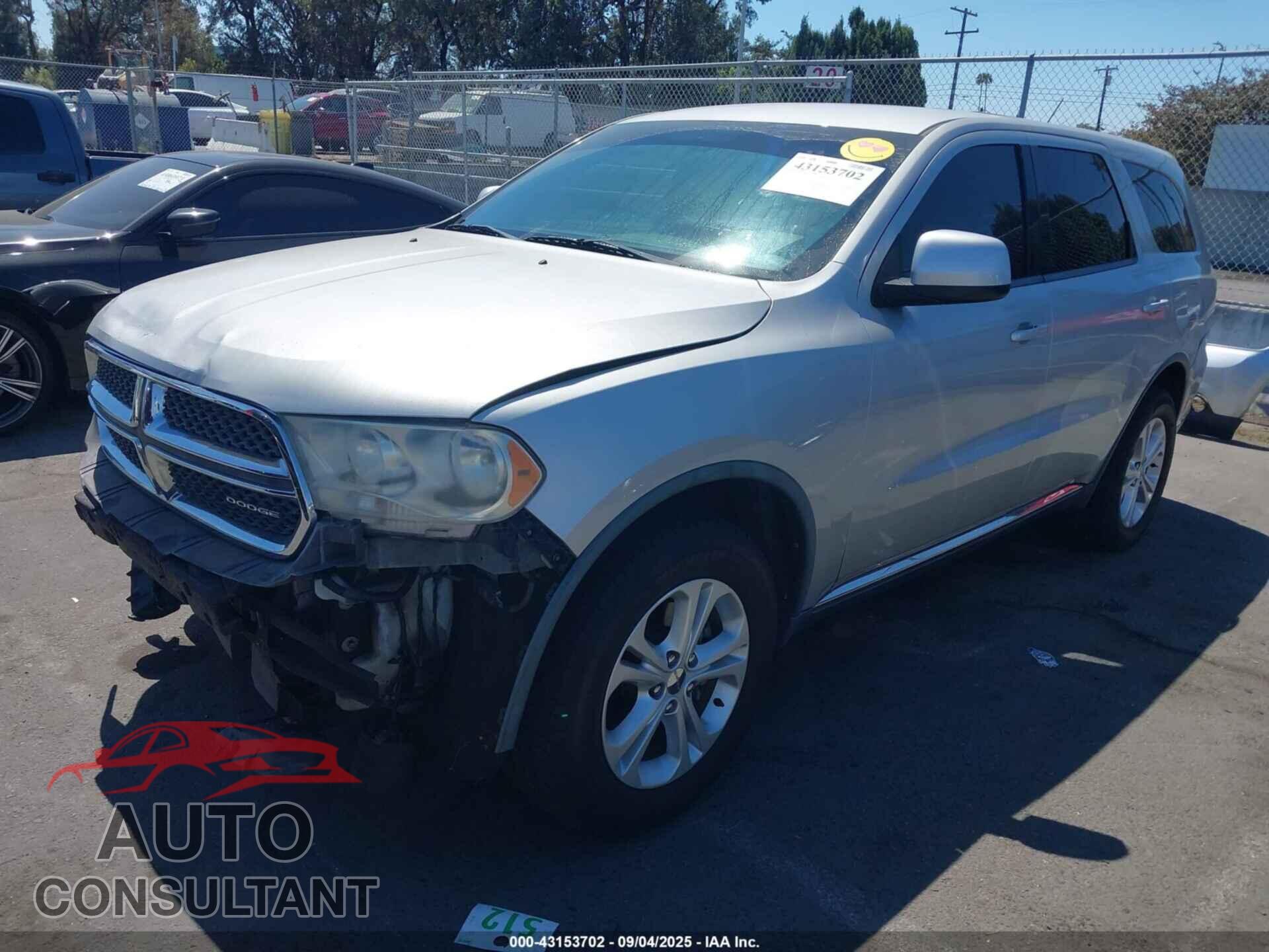 DODGE DURANGO 2012 - 1C4RDHAG1CC197432