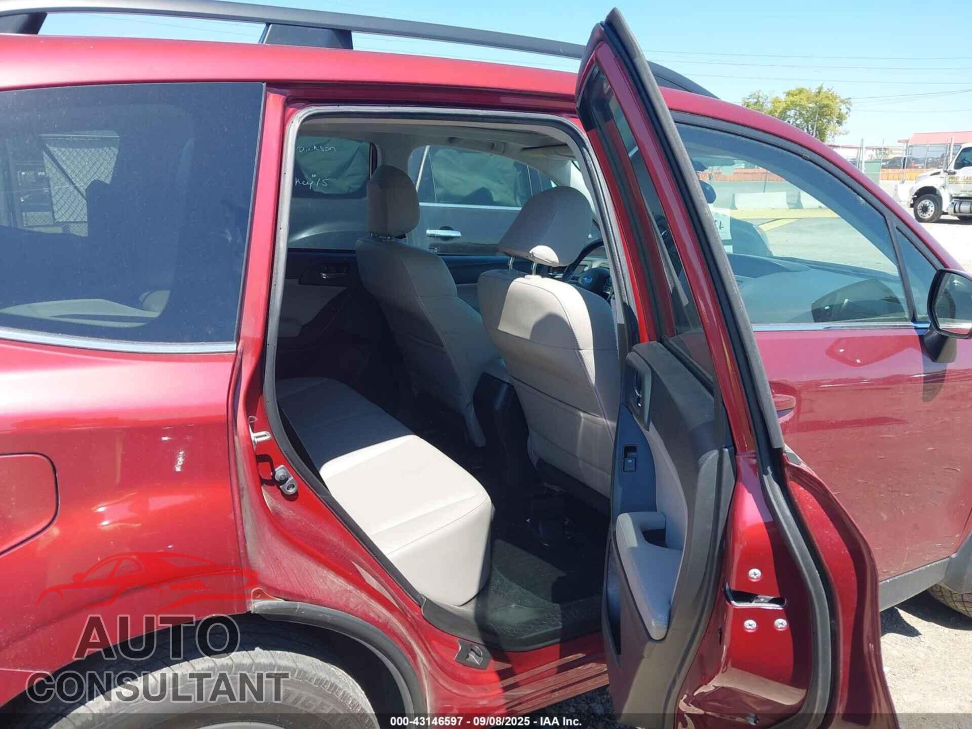 SUBARU FORESTER 2015 - JF2SJAHC4FH593108