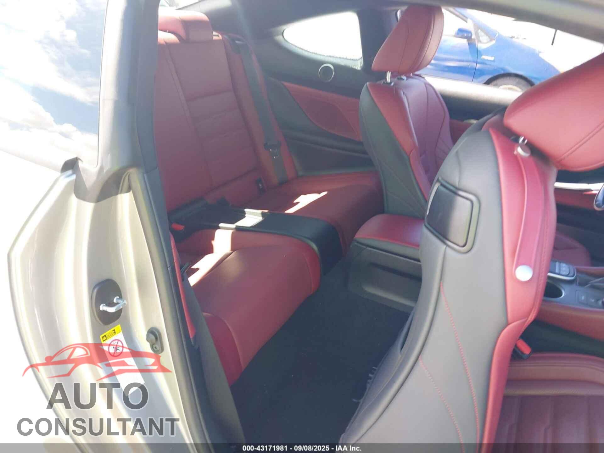 LEXUS RC 350 2016 - JTHHE5BC2G5014793