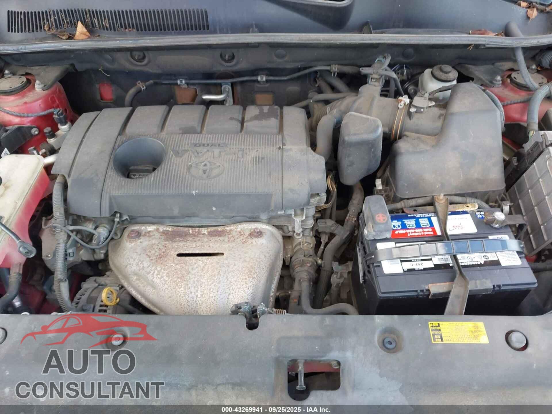 TOYOTA RAV4 2012 - 2T3BF4DV8CW215727