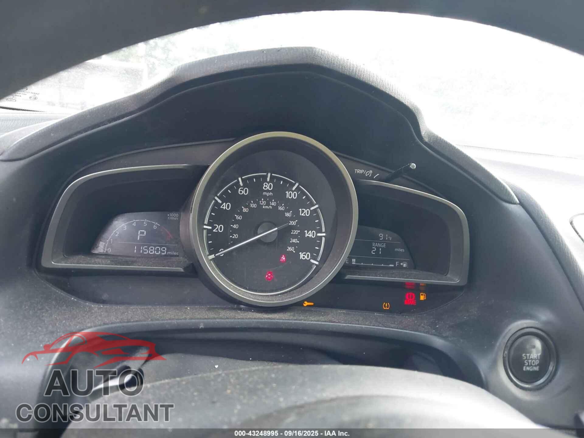 MAZDA MAZDA3 2017 - 3MZBN1U74HM106559