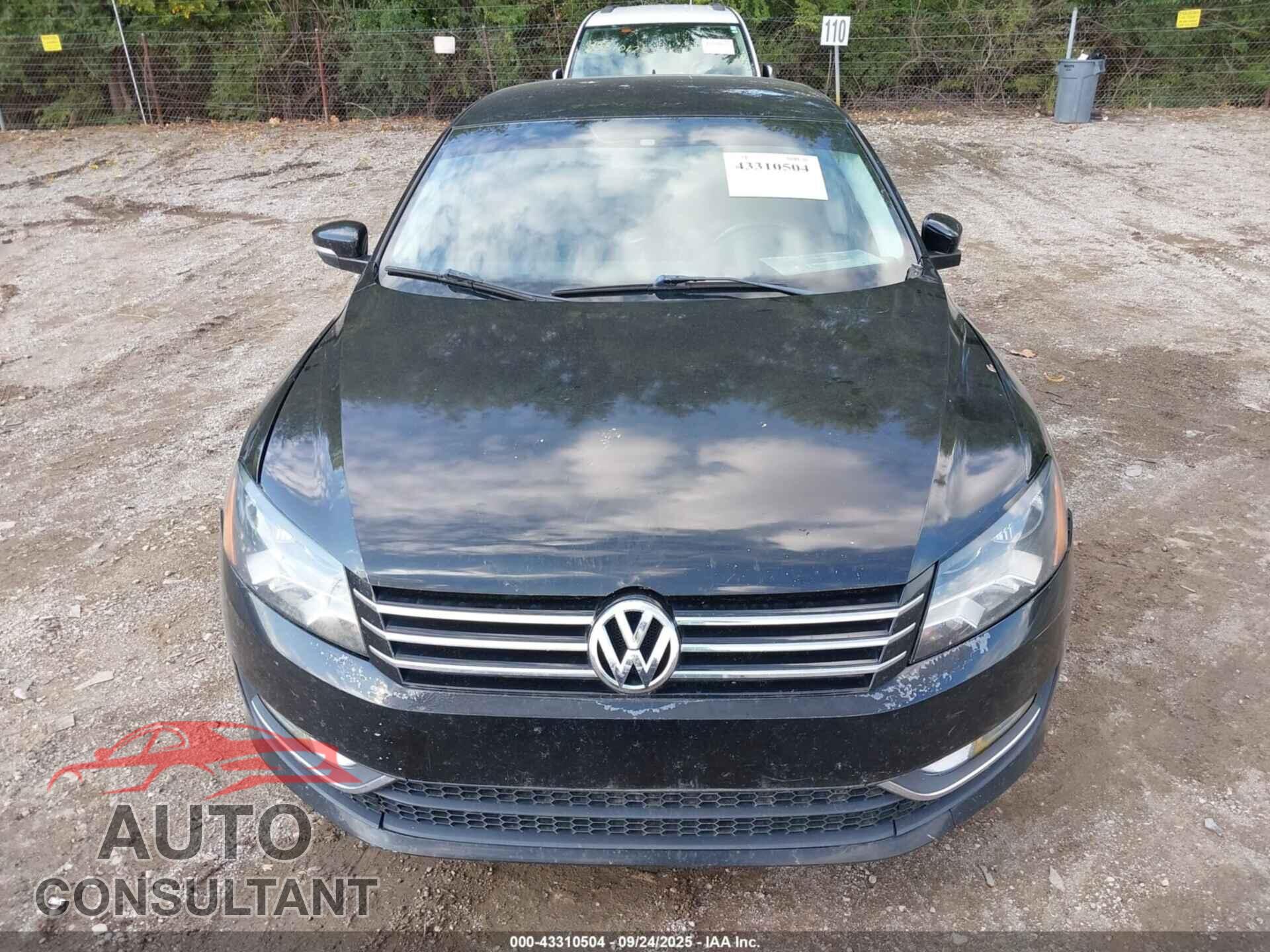 VOLKSWAGEN PASSAT 2014 - 1VWAT7A32EC044842