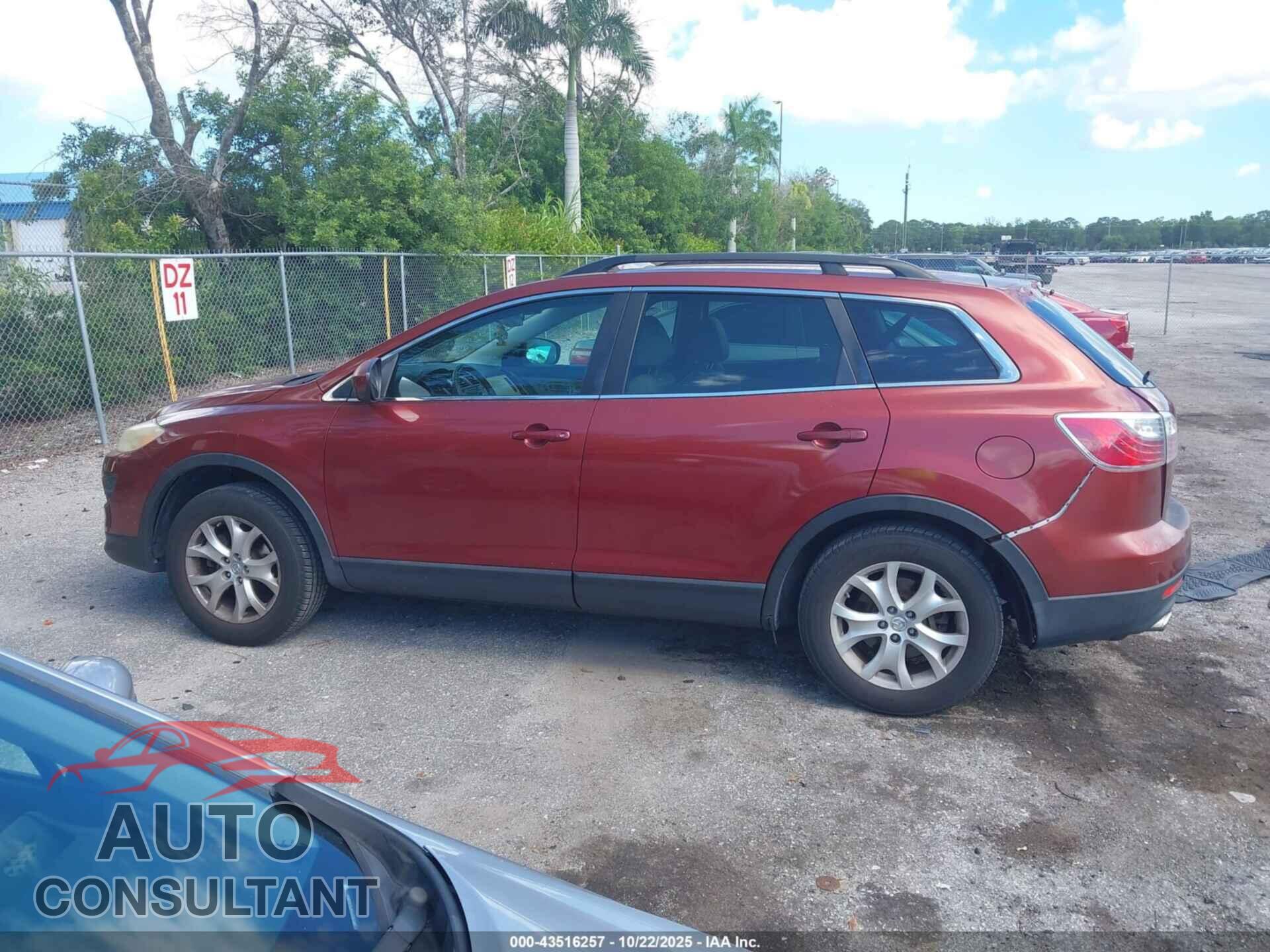 MAZDA CX-9 2011 - JM3TB2CA8B0305084
