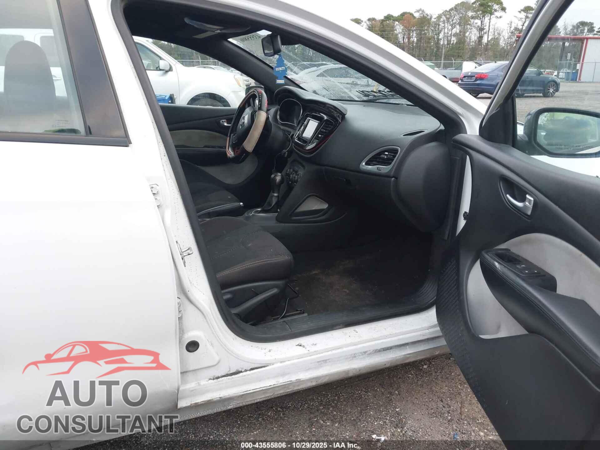 DODGE DART 2015 - 1C3CDFBB0FD187393