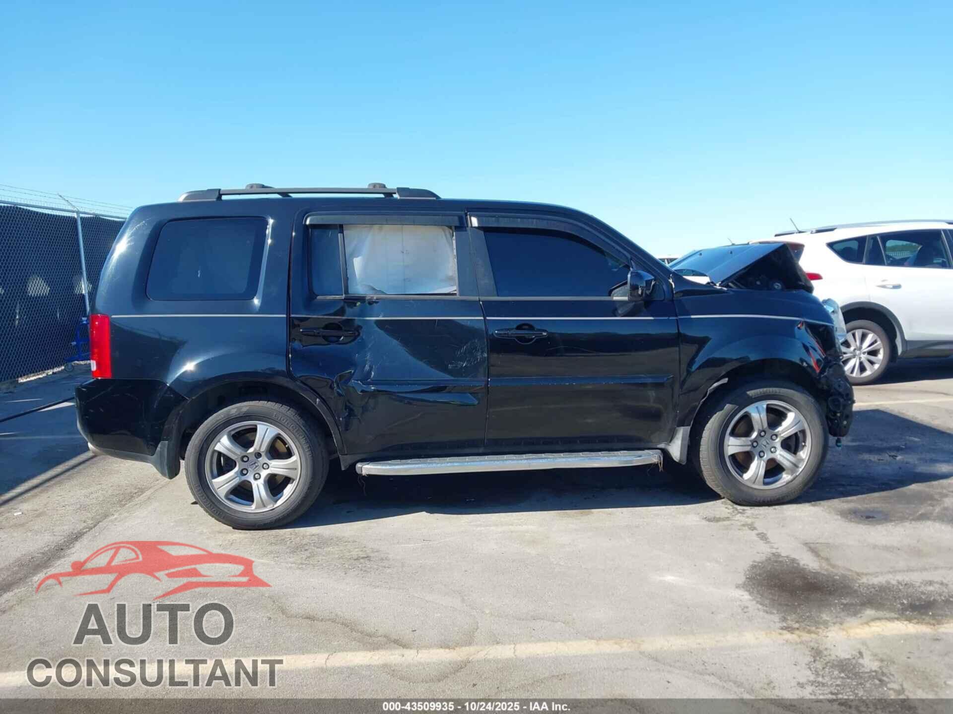 HONDA PILOT 2012 - 5FNYF3H69CB020717