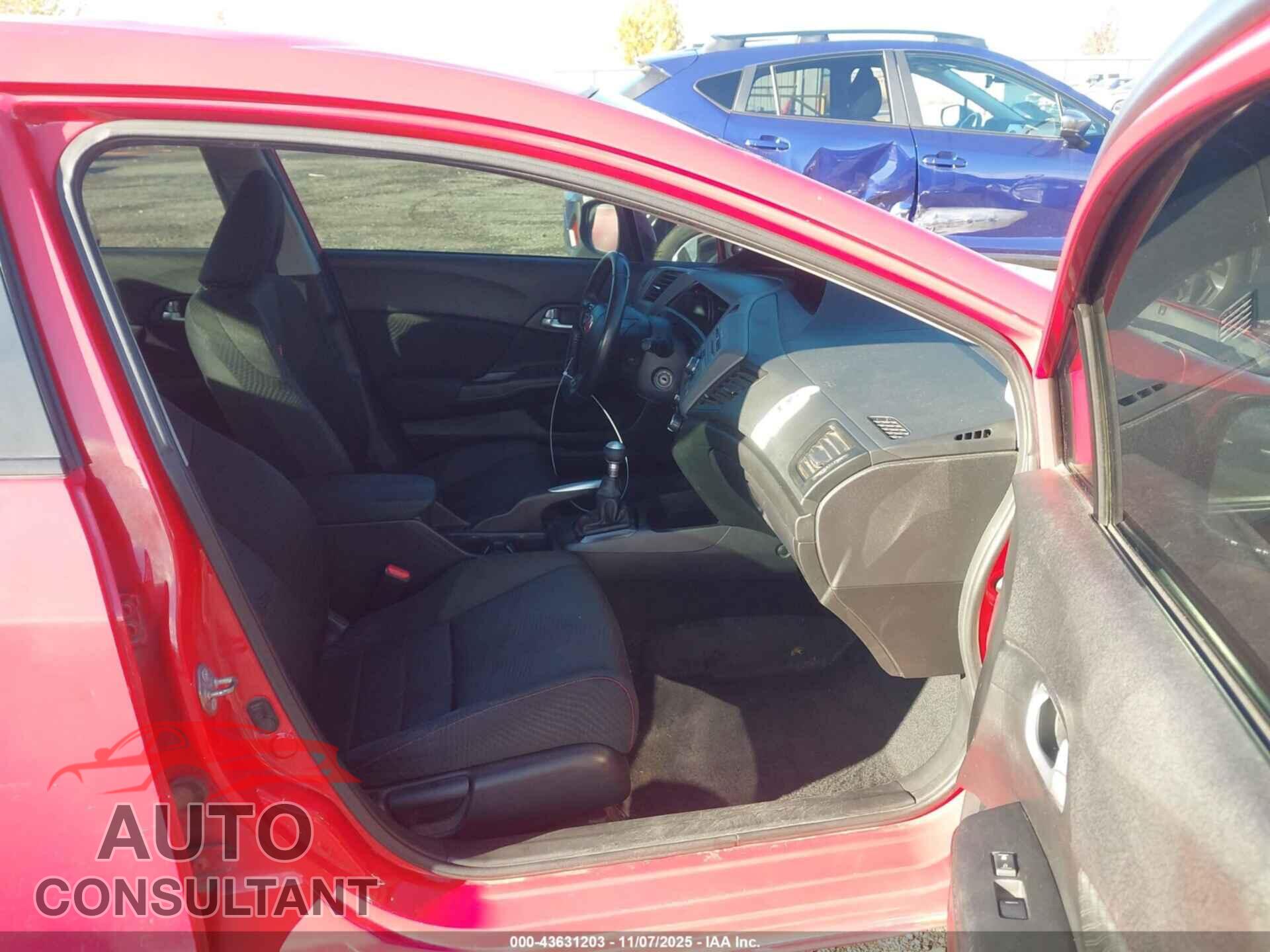HONDA CIVIC 2012 - 2HGFB6E5XCH701660