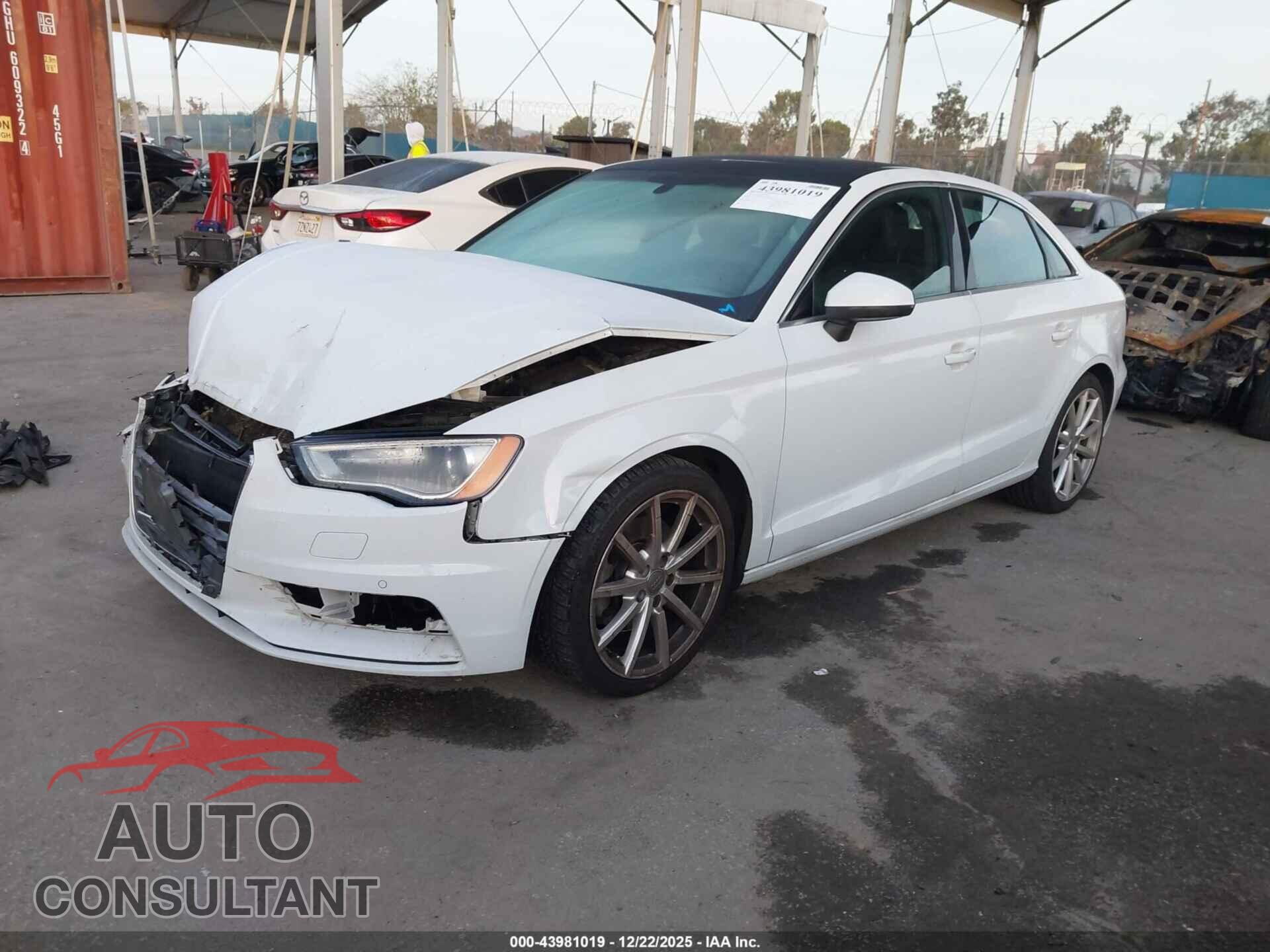 AUDI A3 2015 - WAUCCGFF5F1072272