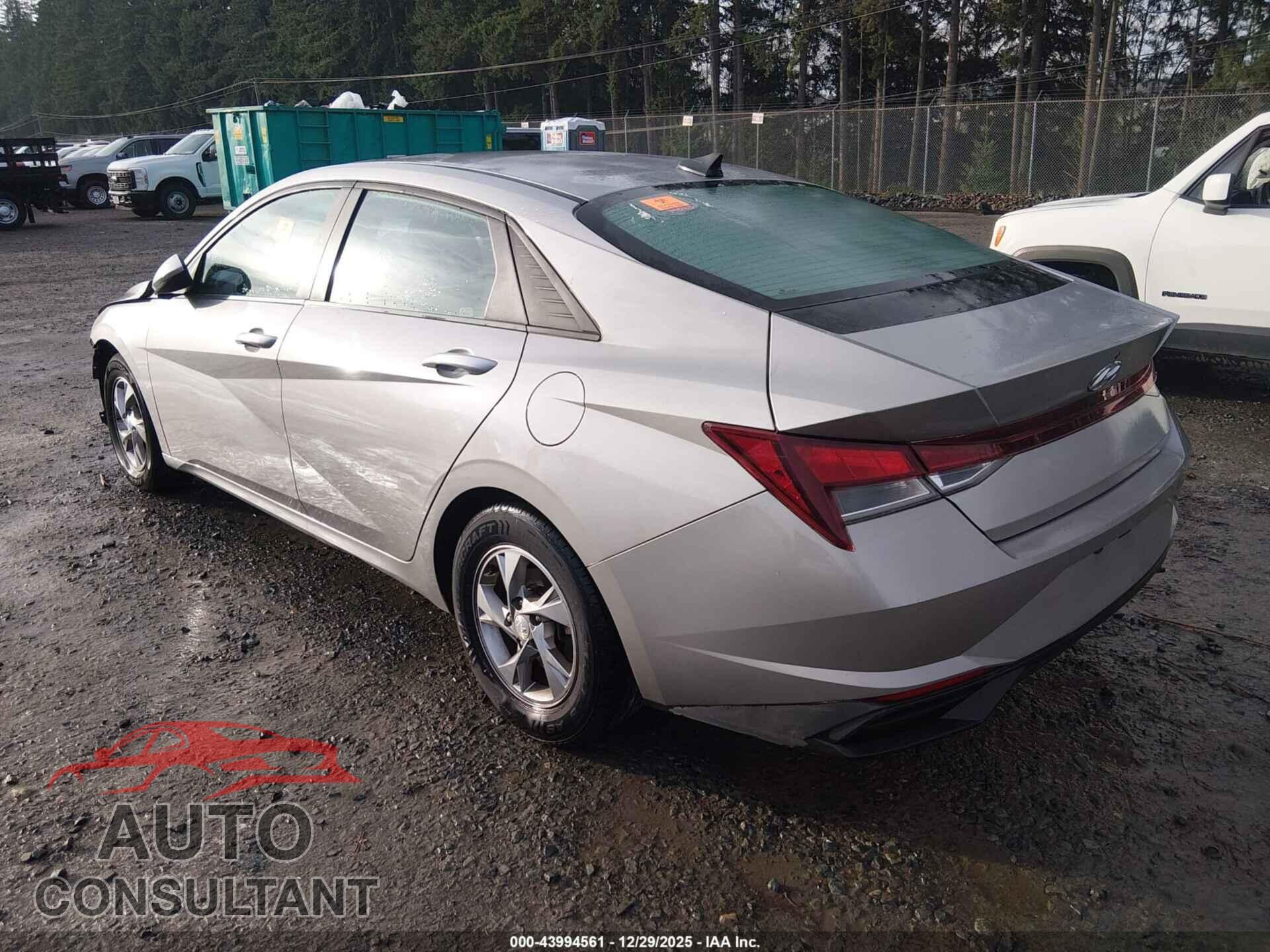 HYUNDAI ELANTRA 2021 - 5NPLL4AG1MH036151