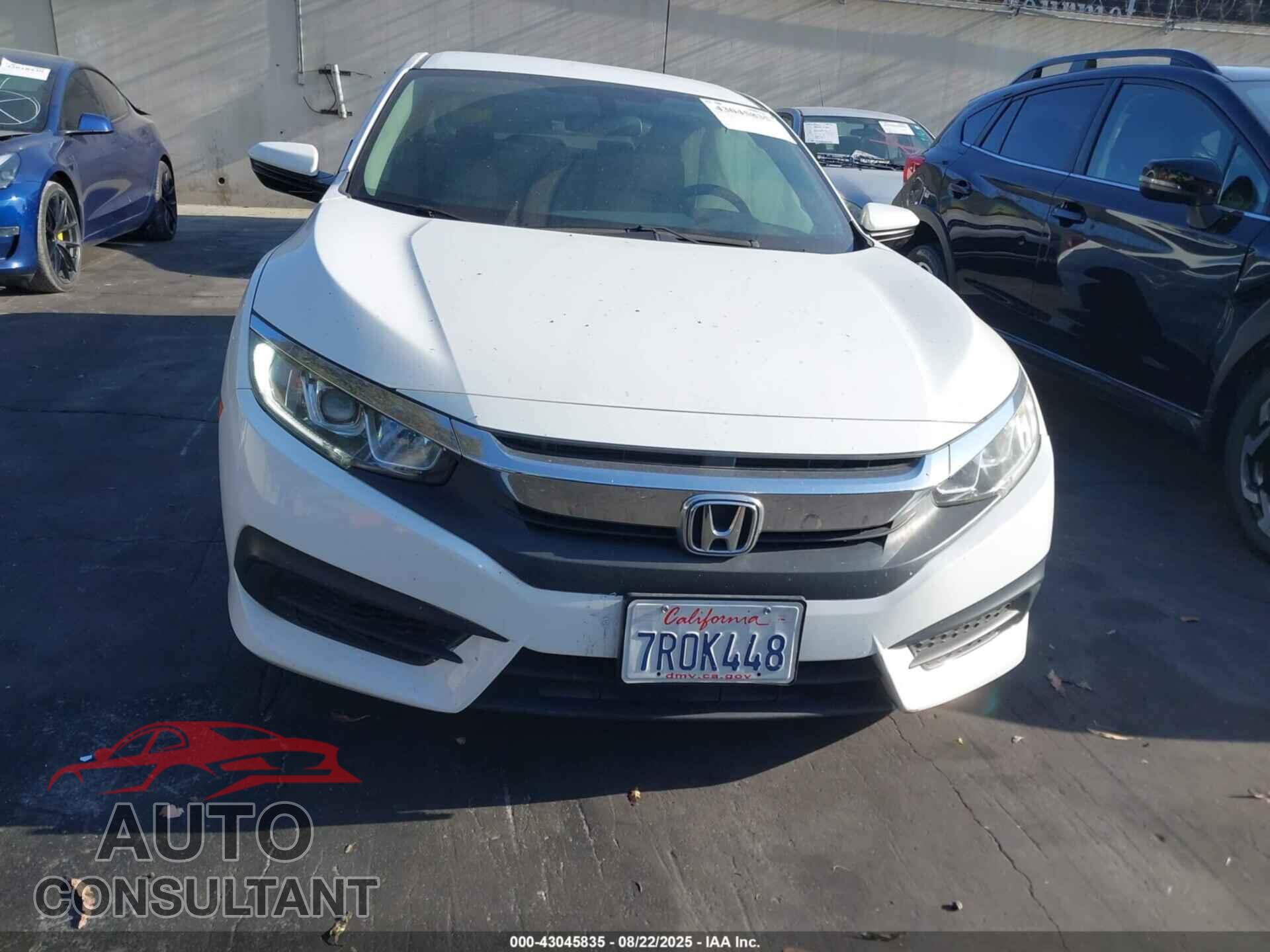 HONDA CIVIC 2016 - 2HGFC2F54GH537977
