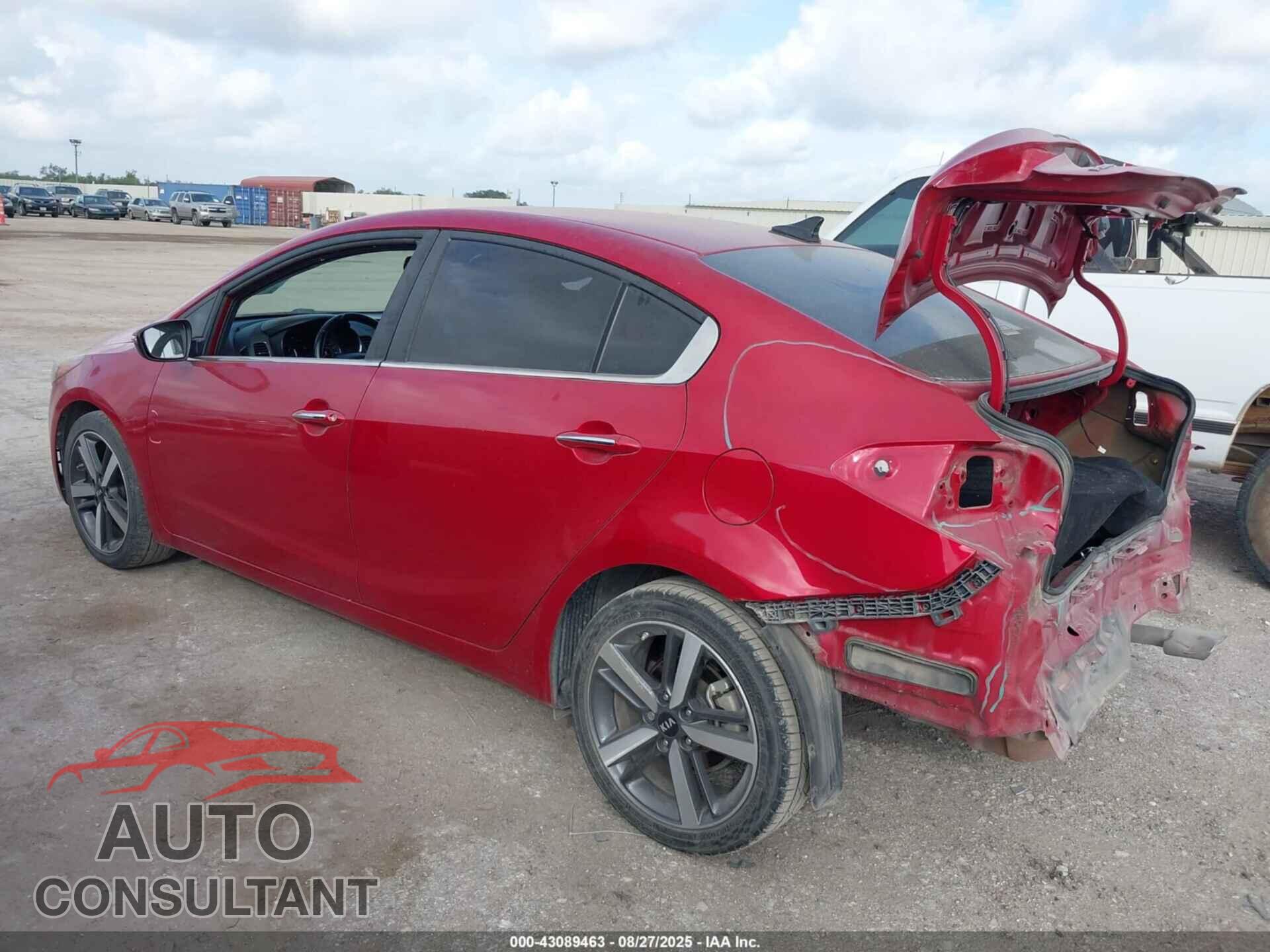 KIA FORTE 2017 - 3KPFL4A82HE087366