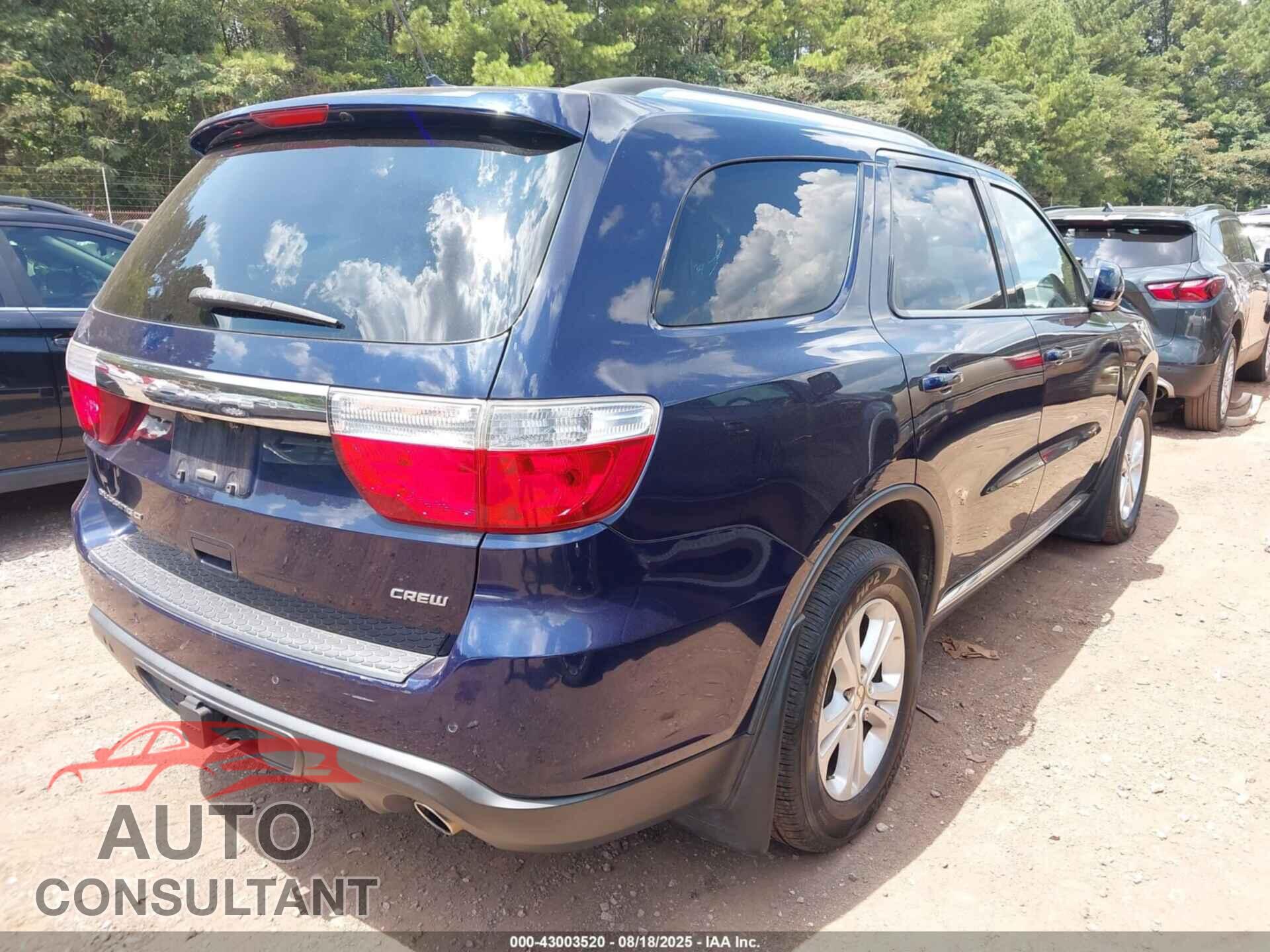 DODGE DURANGO 2012 - 1C4RDHDG0CC276909