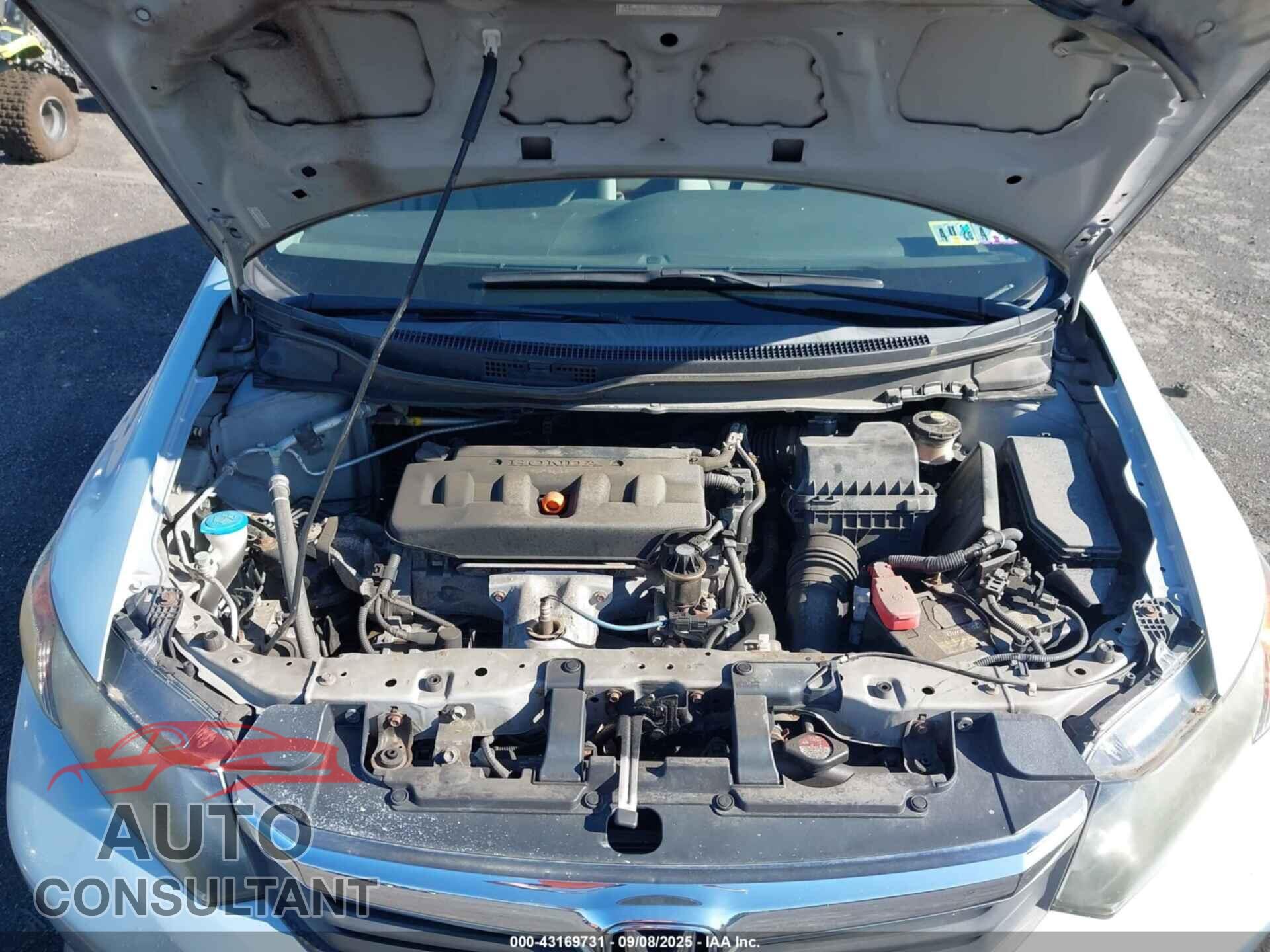 HONDA CIVIC 2012 - 2HGFB2F51CH509924