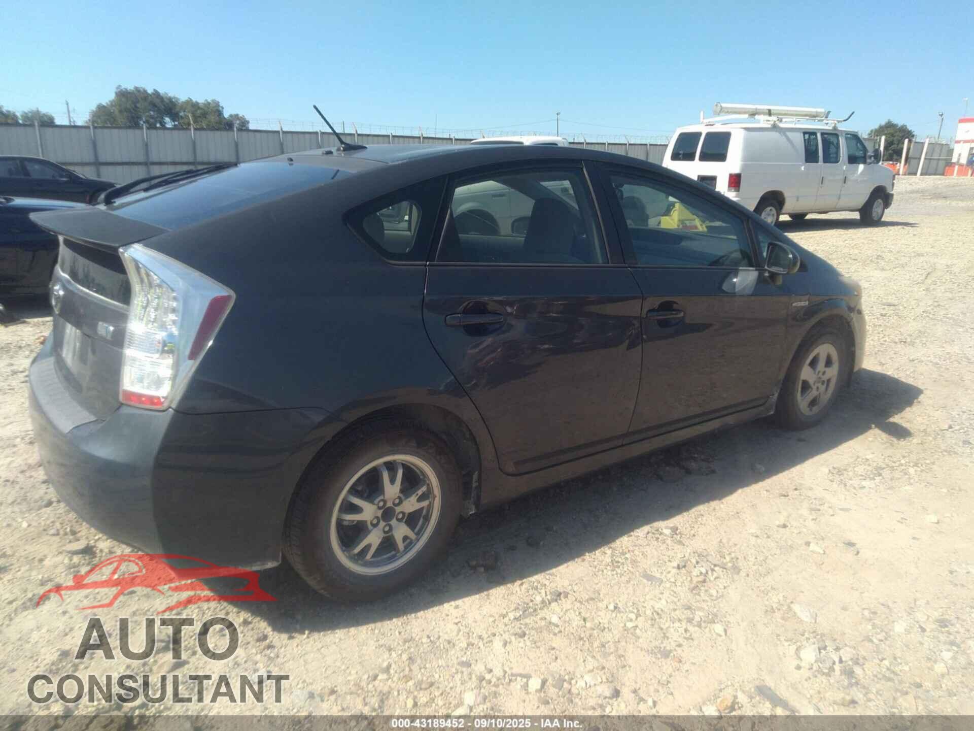 TOYOTA PRIUS 2010 - JTDKN3DU2A0182696