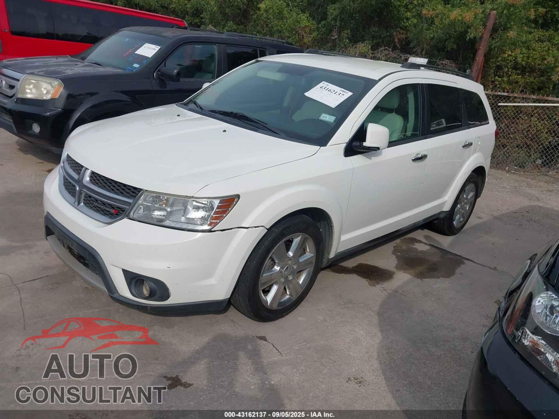 DODGE JOURNEY 2012 - 3C4PDCDG1CT353284