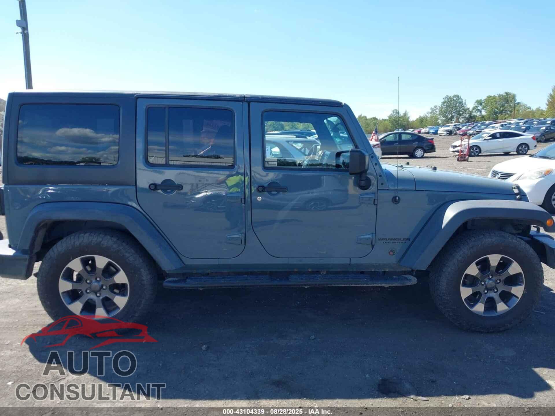 JEEP WRANGLER UNLIMITED 2014 - 1C4BJWDG3EL201848