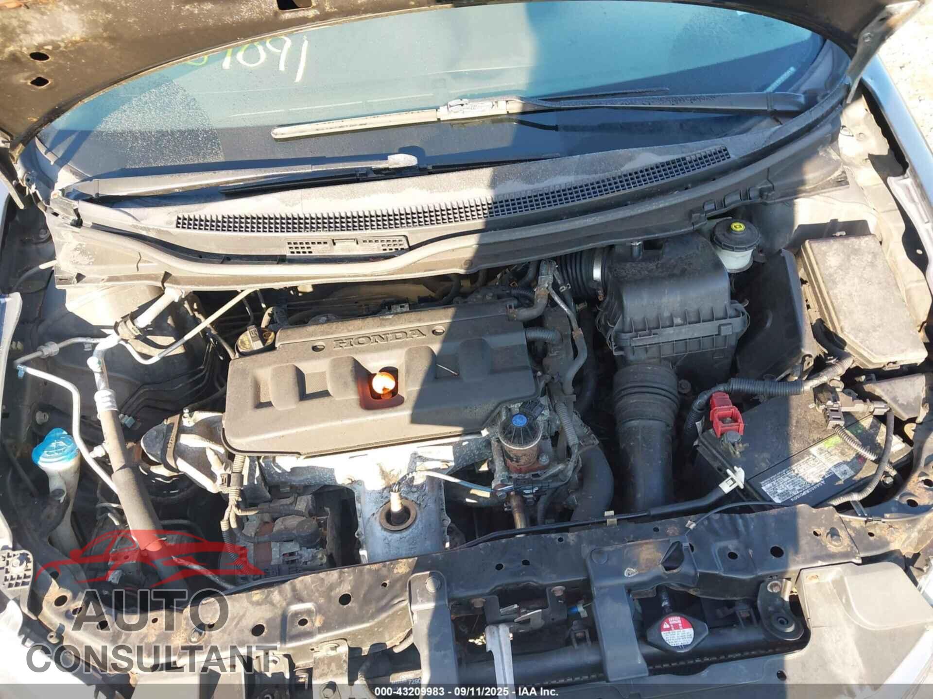 HONDA CIVIC 2012 - 2HGFB2F90CH520044
