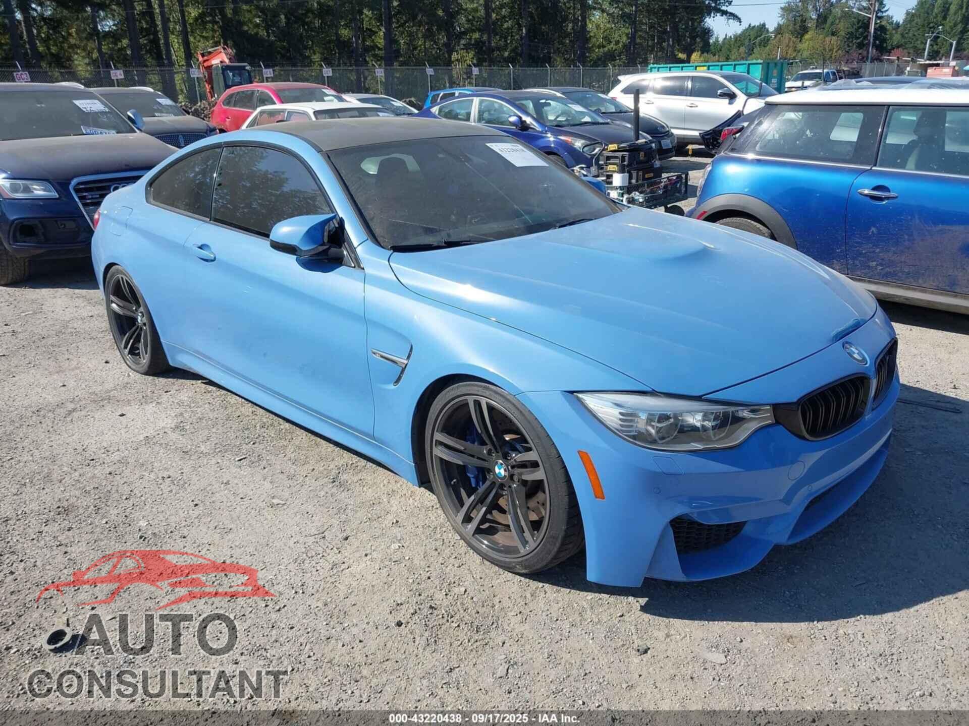 BMW M4 2016 - WBS3R9C56GK336869