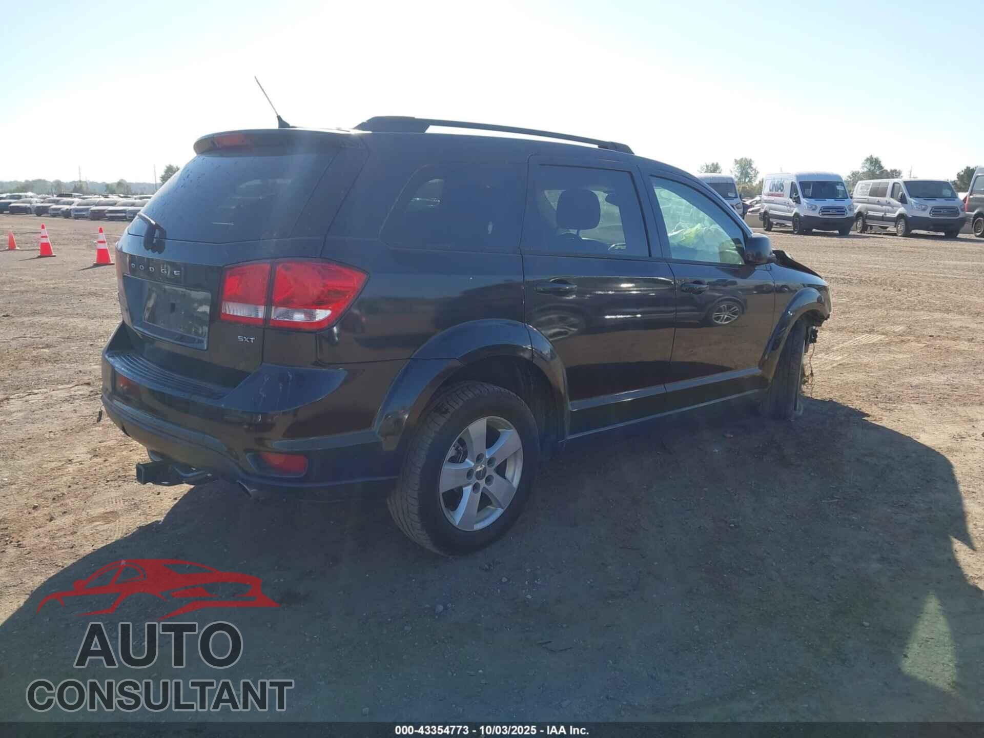 DODGE JOURNEY 2012 - 3C4PDCBG8CT390965