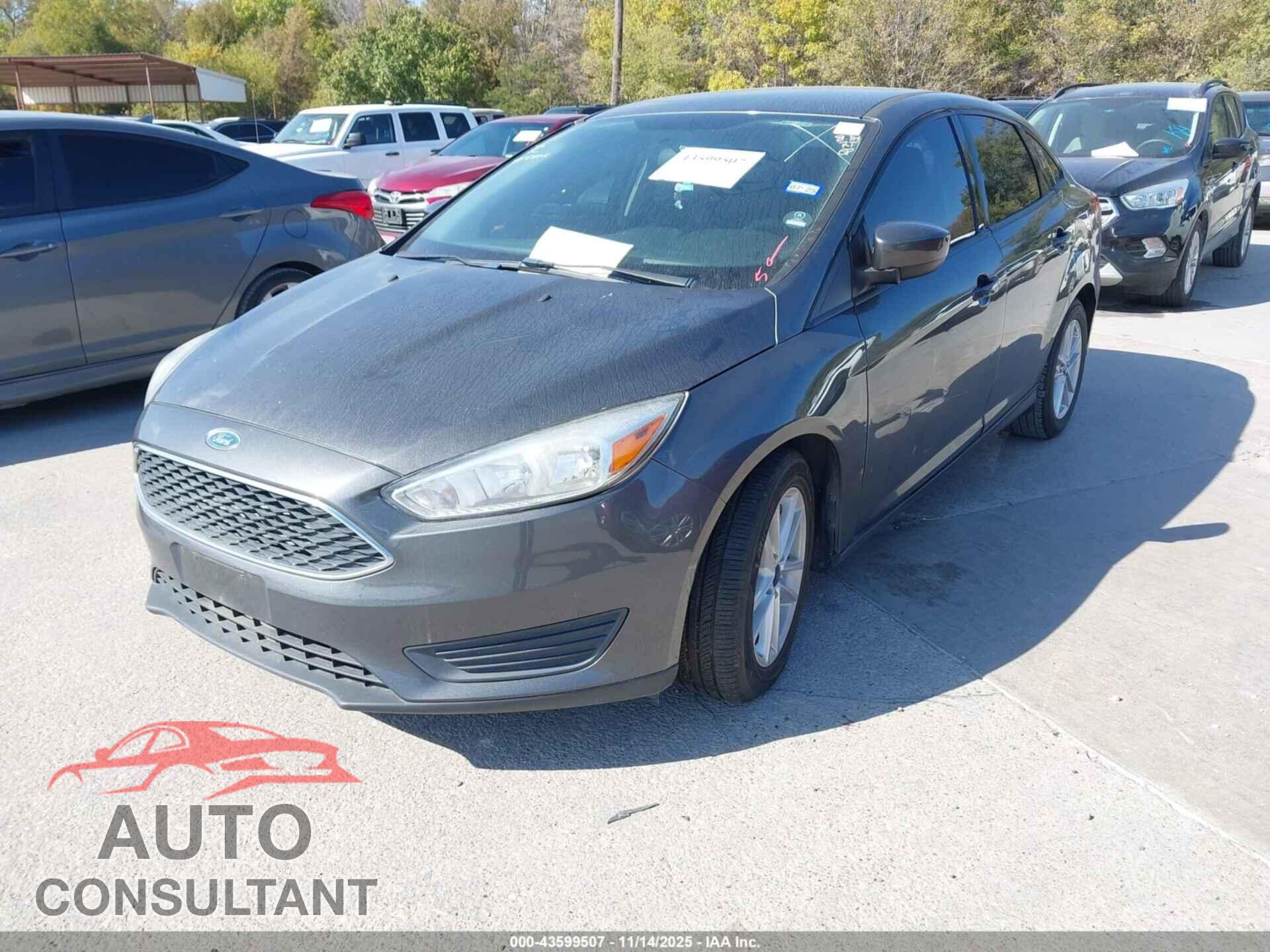 FORD FOCUS 2018 - 1FADP3F28JL212898