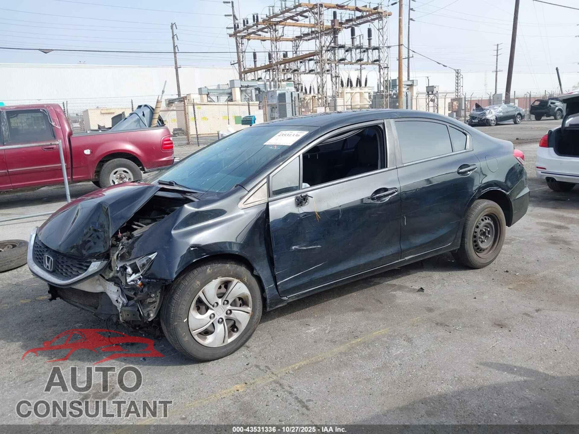 HONDA CIVIC 2014 - 2HGFB2F59EH508927