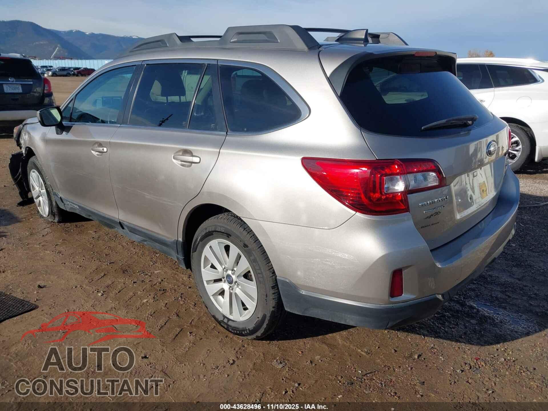 SUBARU OUTBACK 2016 - 4S4BSACC2G3263237
