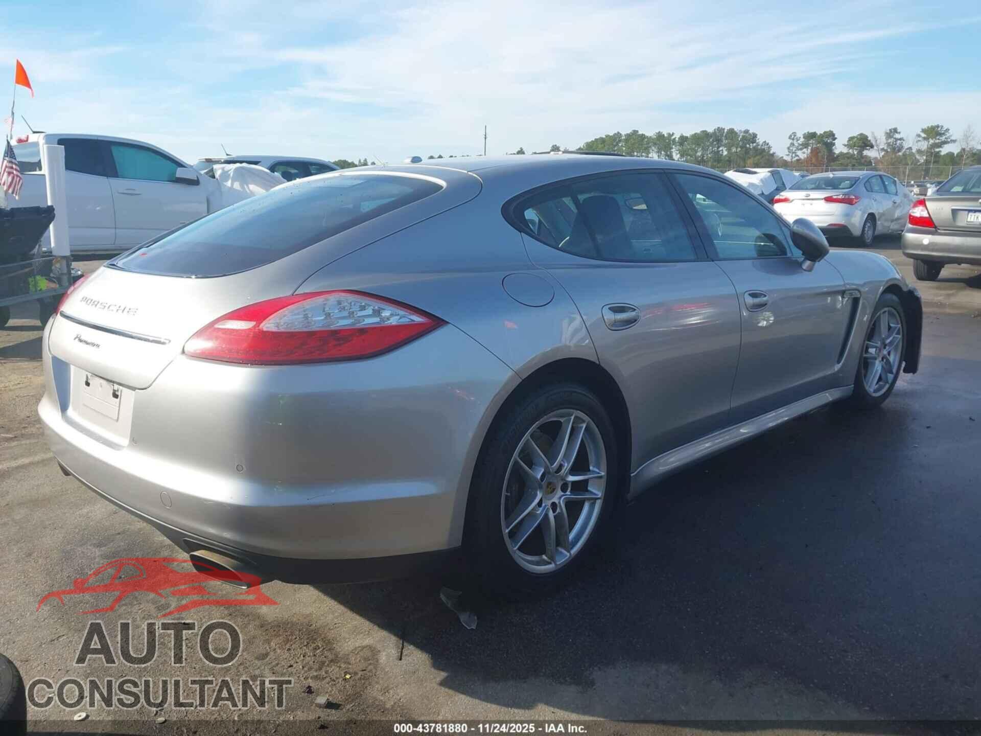 PORSCHE PANAMERA 2012 - WP0AA2A73CL019685