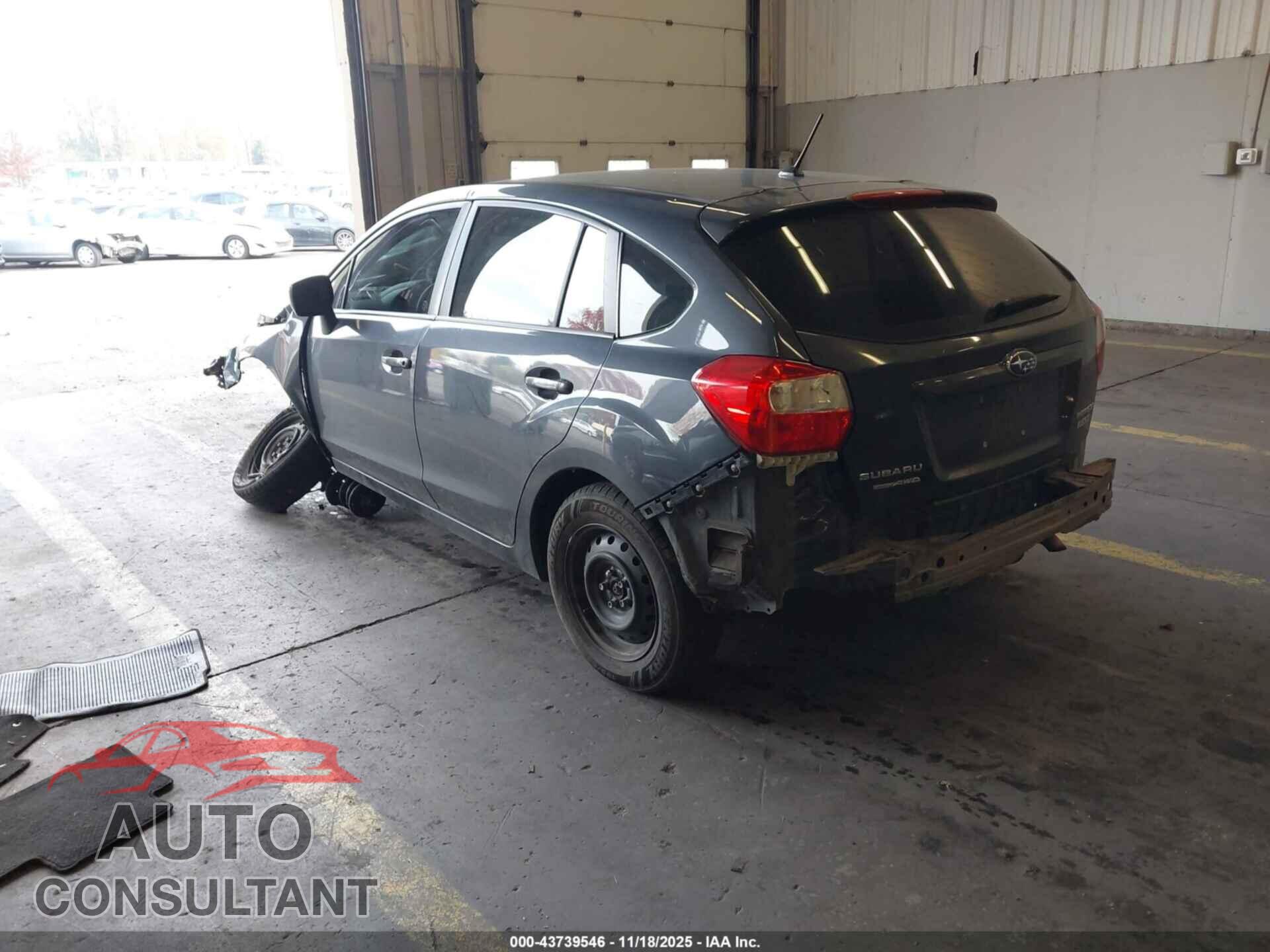 SUBARU IMPREZA 2012 - JF1GPAA67CH214451