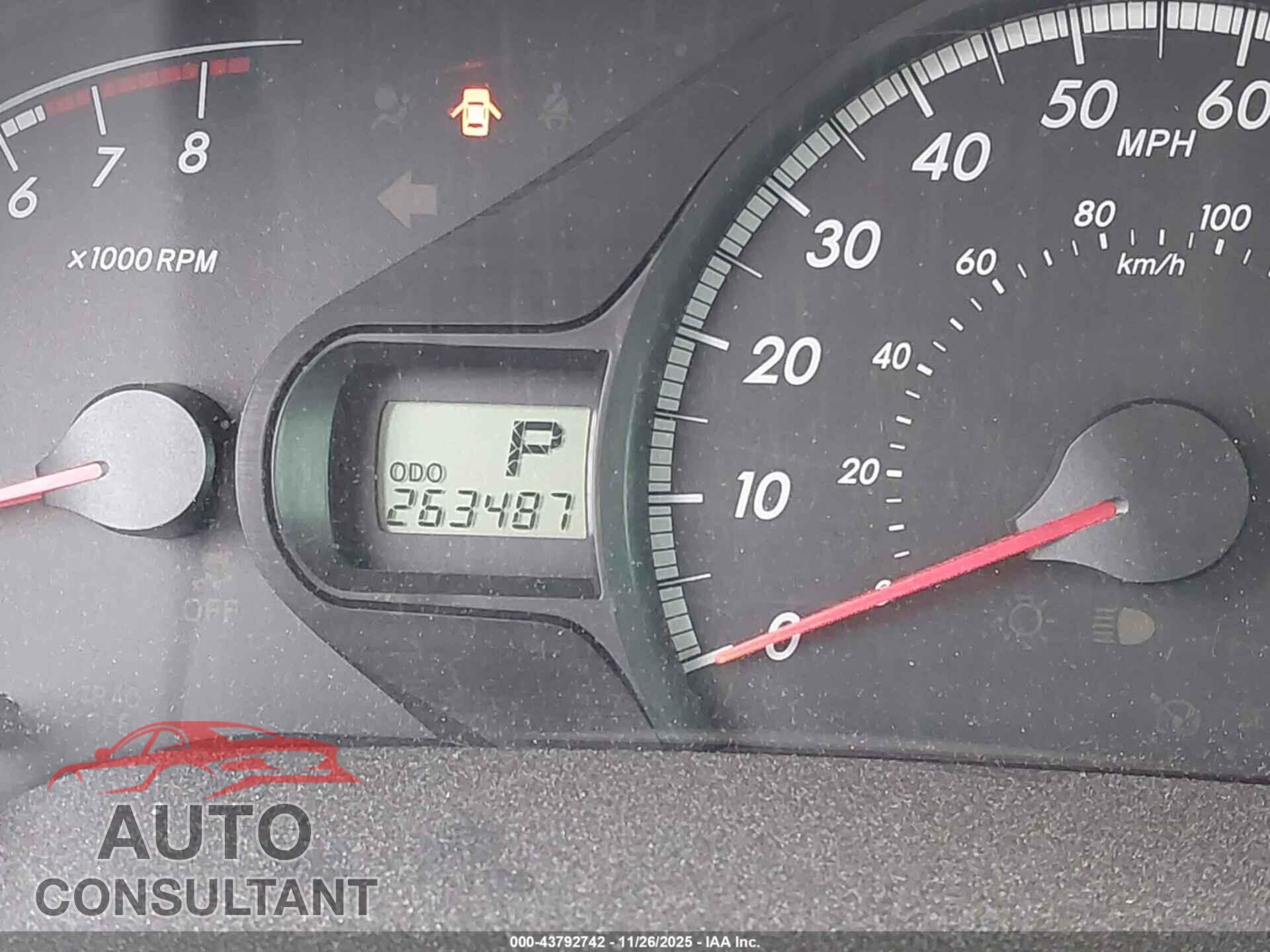 TOYOTA SIENNA 2012 - 5TDKK3DC9CS221008